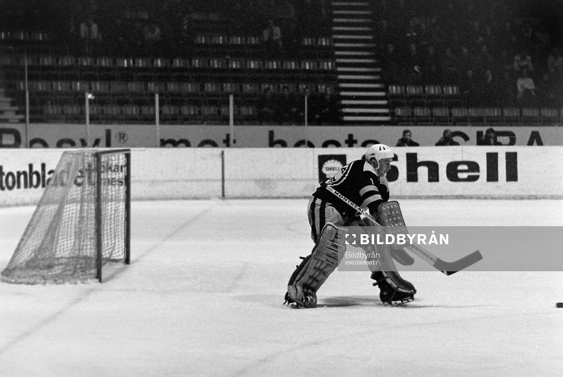Leif Holmqvist, målvakt i AIK