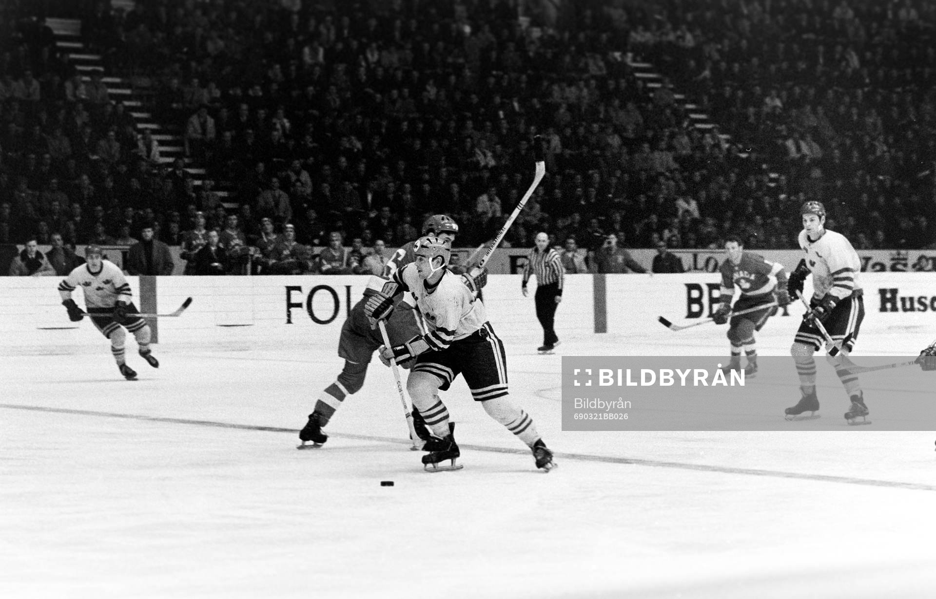 Stig-Göran Johansson, Sverige med pucken