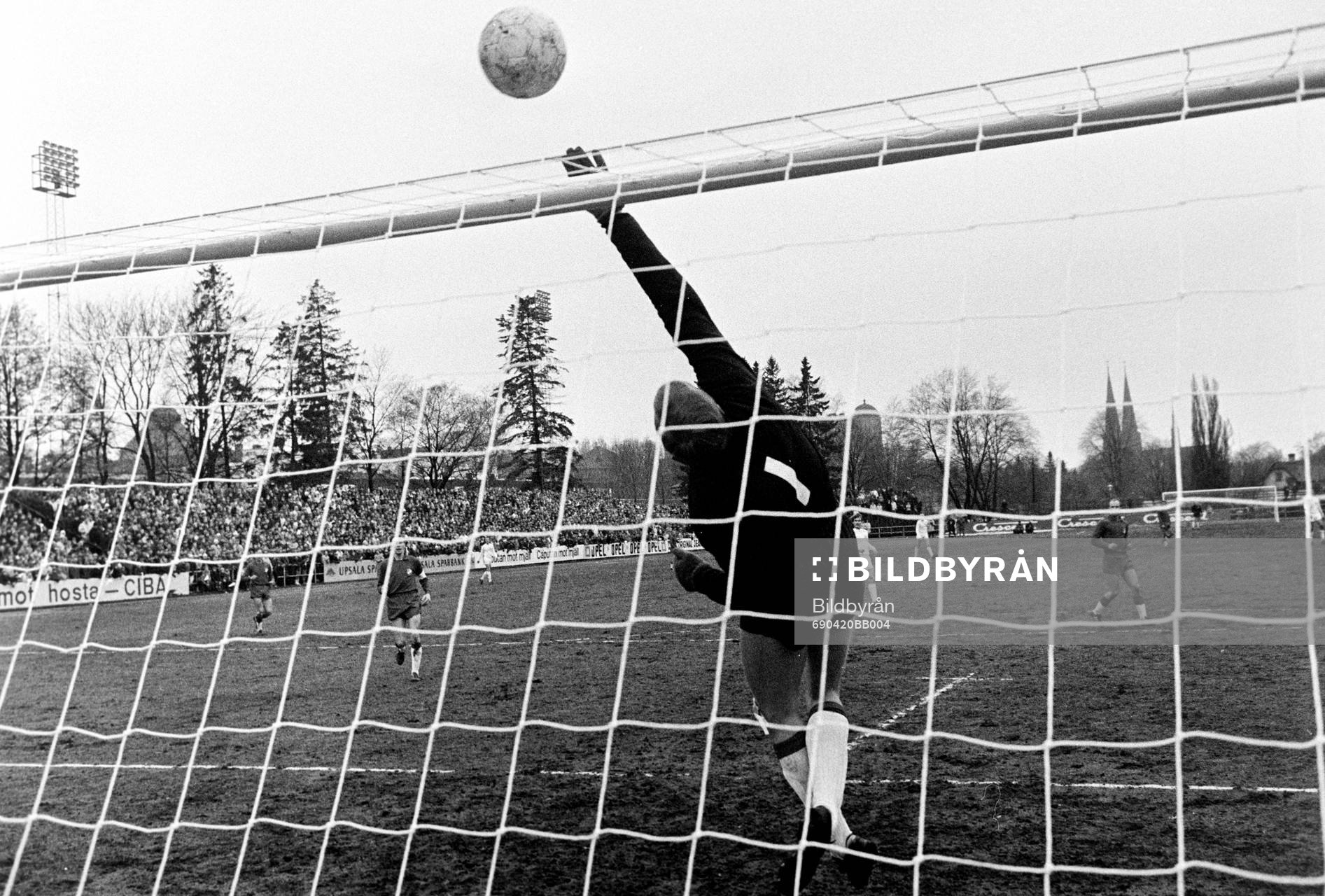 Fotboll, Allsvenskan, Sirius - Öster, 0-0: Göran Hagberg, målvakt i Öster.