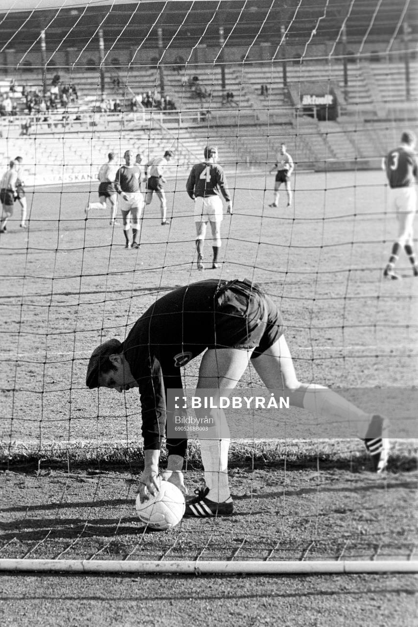 Jönköpings målvakt Jan Nordström deppar