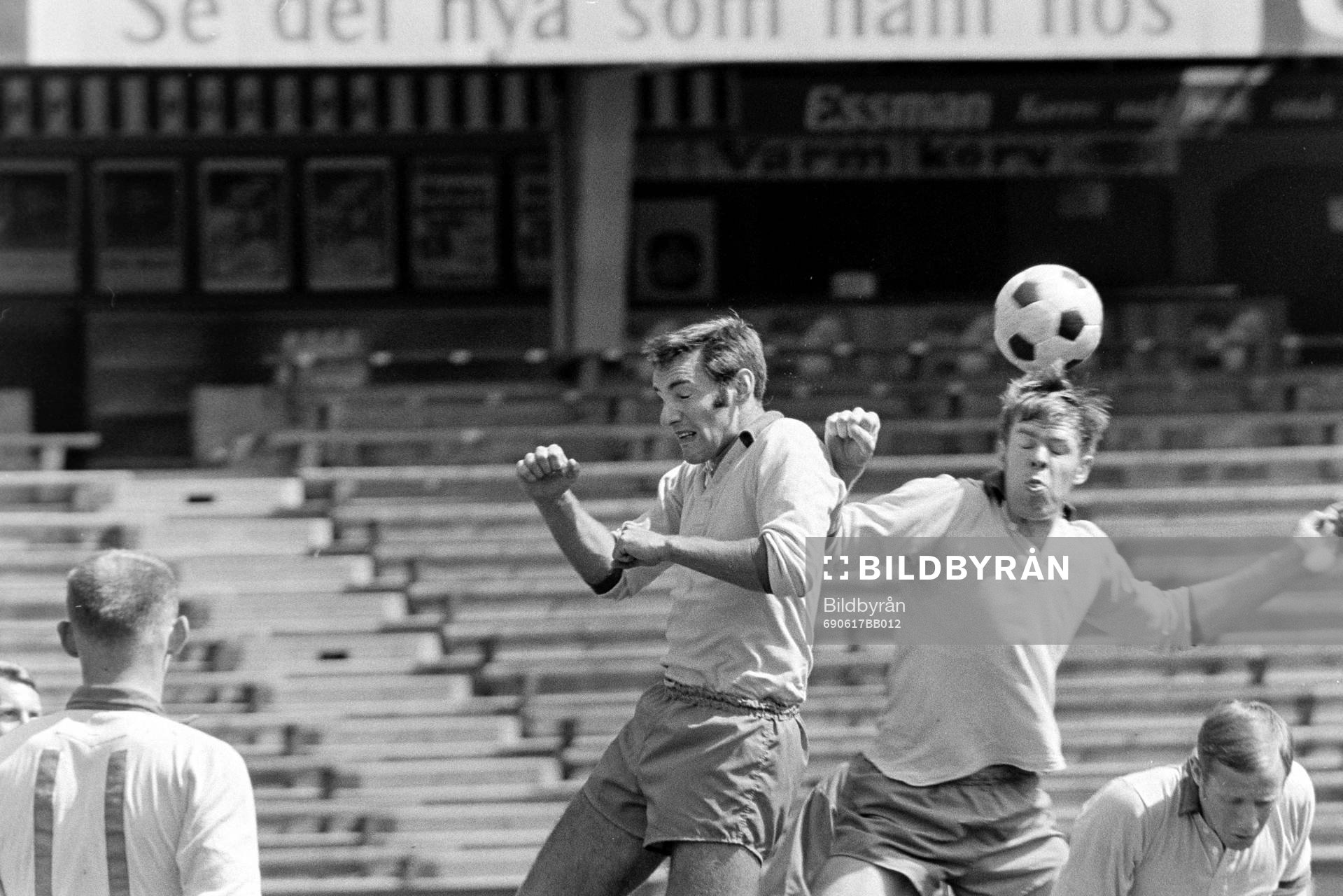 Krister Kristensson och Ronney Pettersson, målvakt