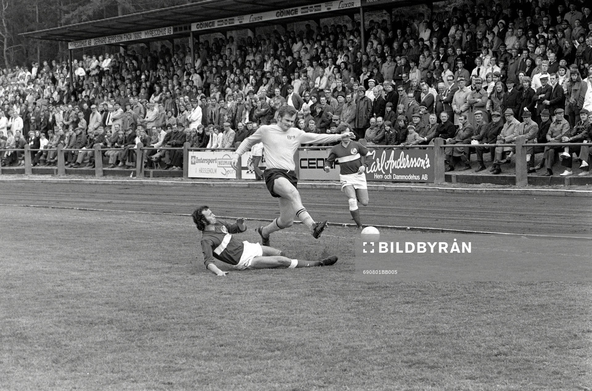 Lennart Ekström, glidtackling