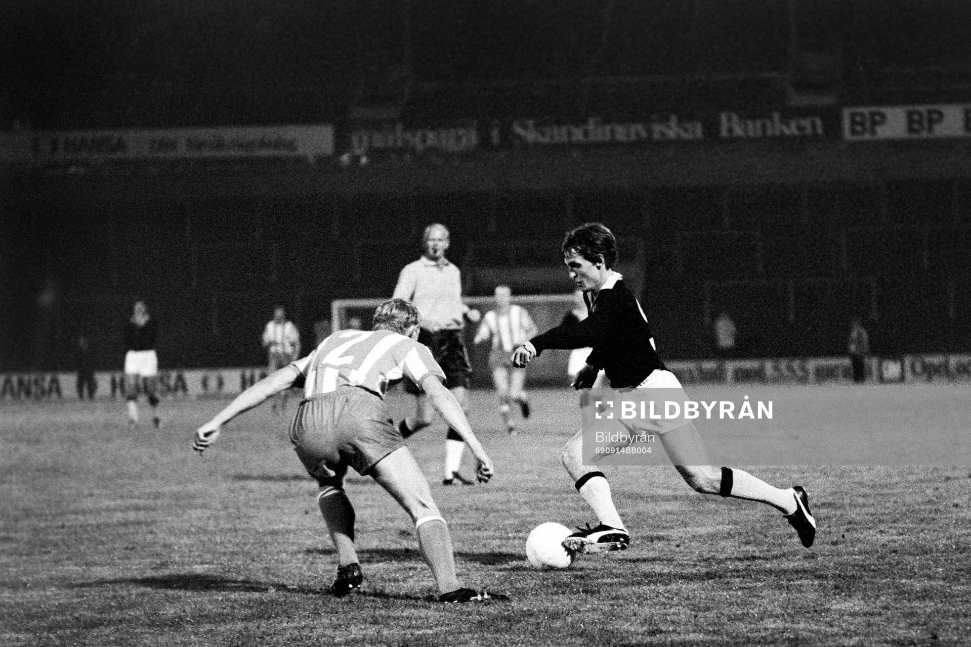Kurt Andersson, AIK med bollen