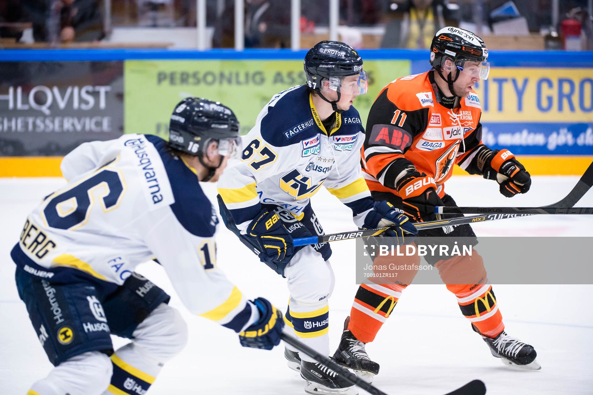 s Christoffer Törngren och Karlskronas Robin Persson