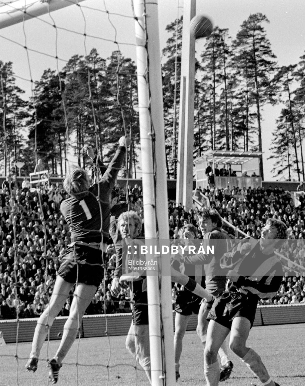 Hammarbys Ronnie Hellström, Sven Swärd och Björn