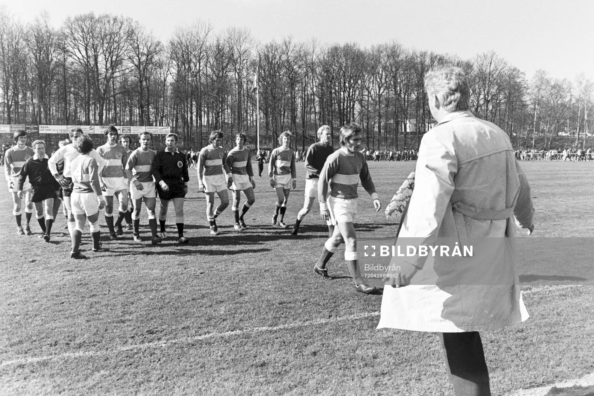 Kaj Lindhe, Bo Johansson och Bertil Andersson, Hässleholm