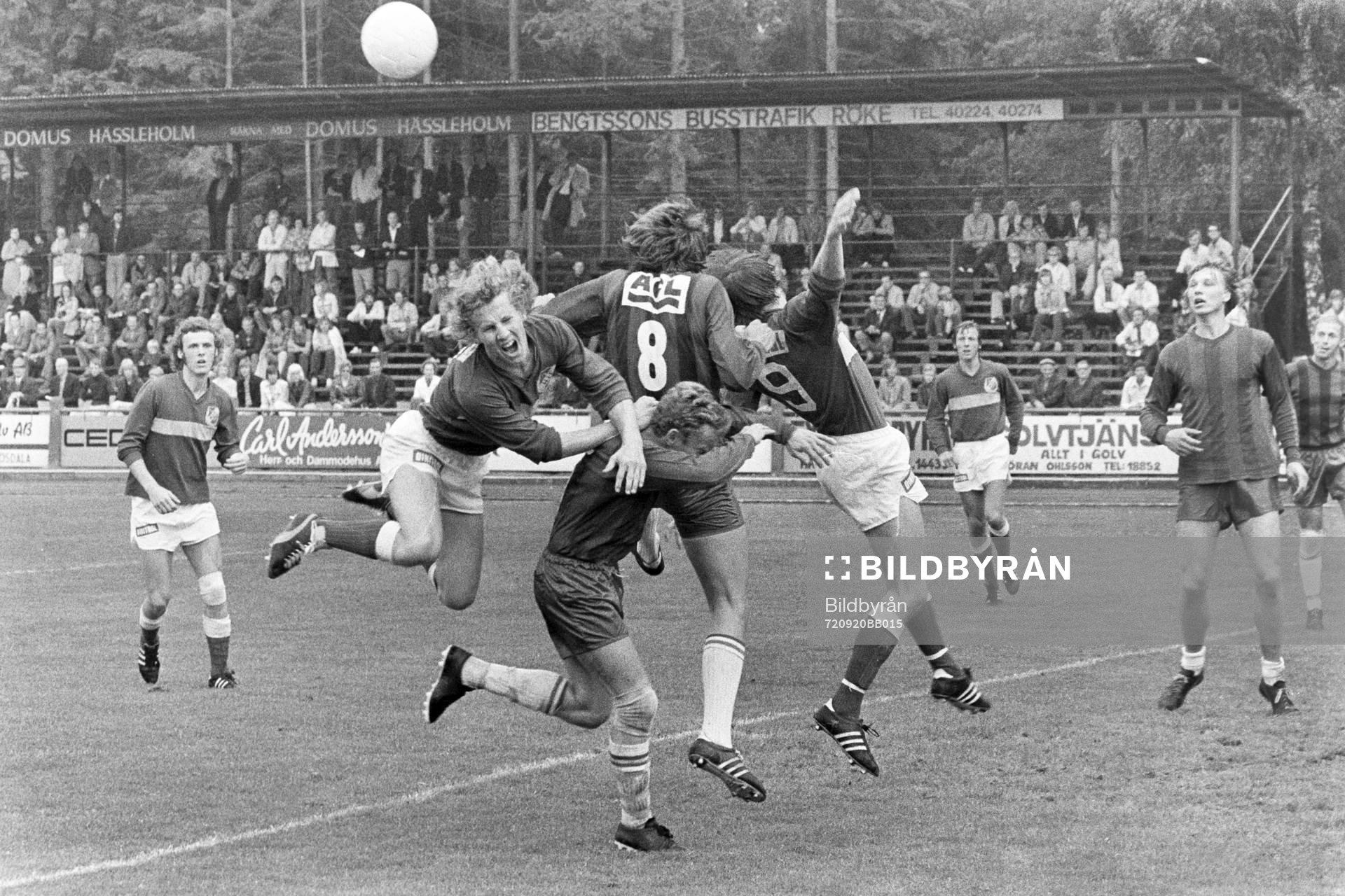 Hasse Bengtsson, Hässleholm i en luftduell