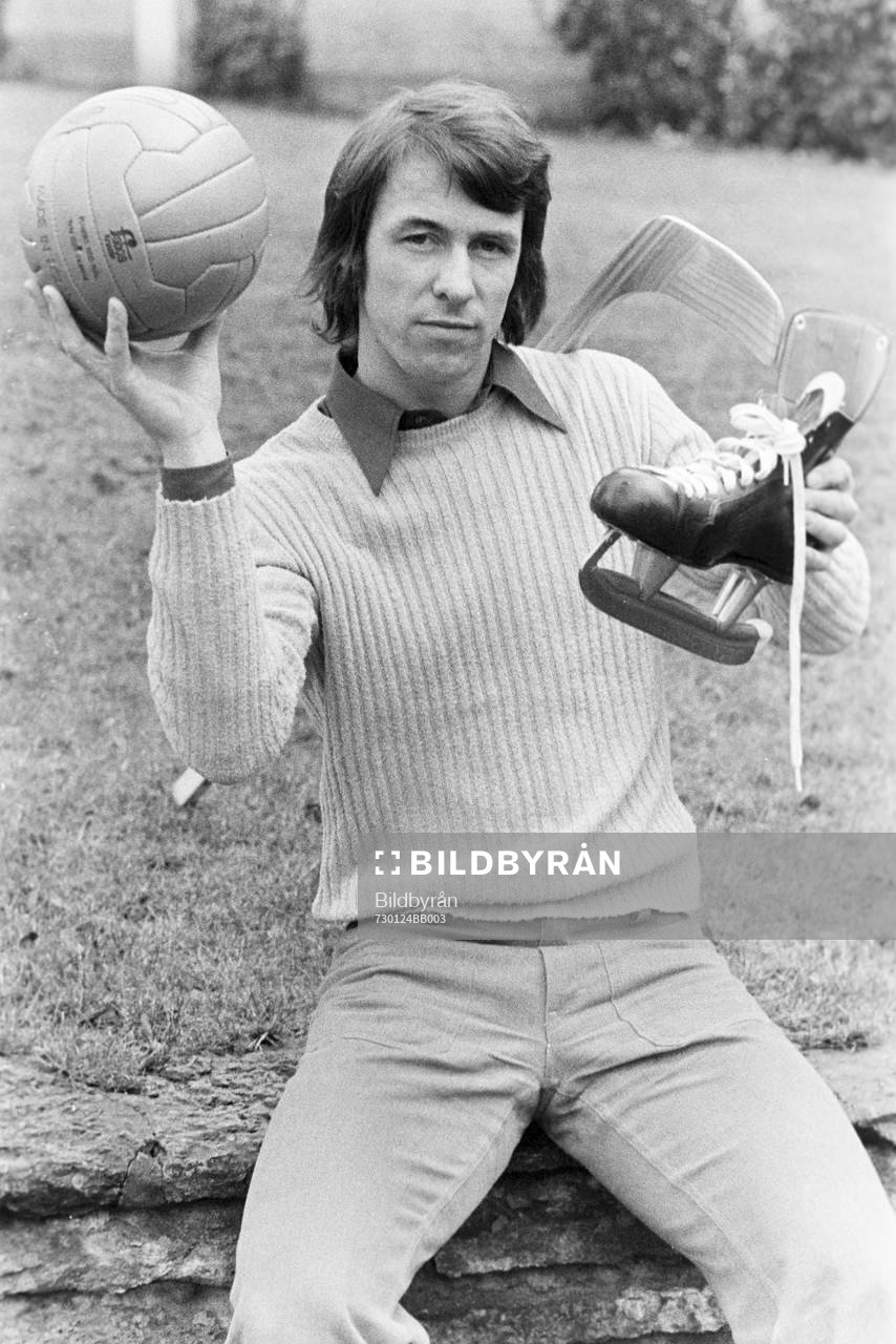 Kenneth Berg, elitidrottsman i både ishockey och fotboll