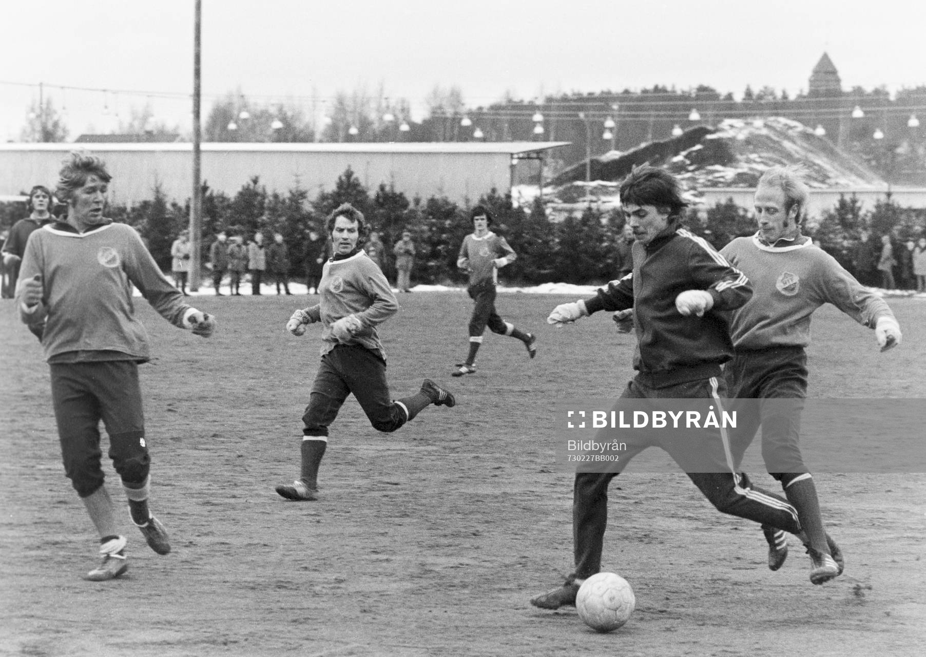 Fotboll, träningsmatch, Hässleholms IF - Landskrona, 1-3