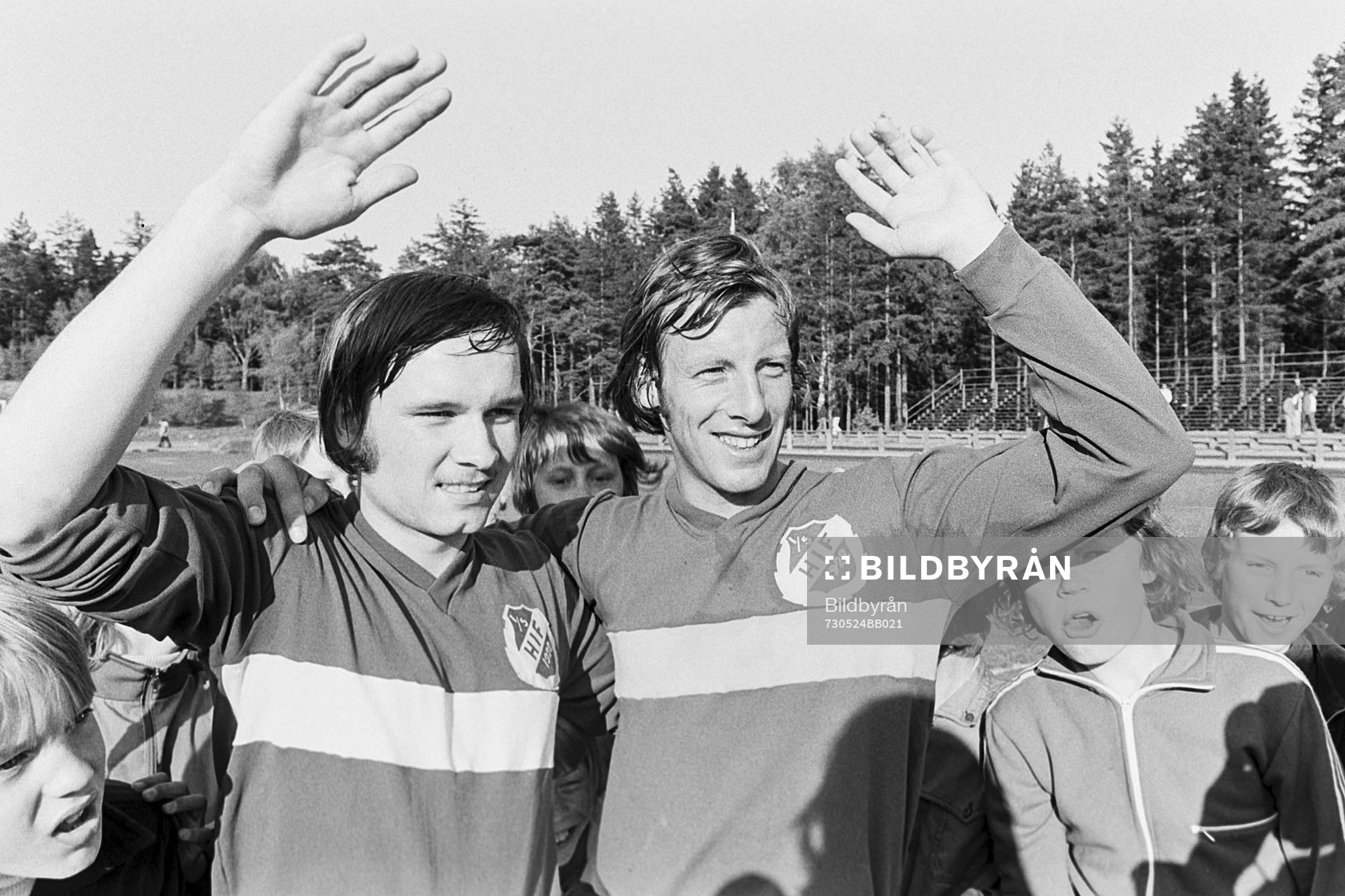 Bengt Olsson och Tommy Svensson, Hässleholm jublar