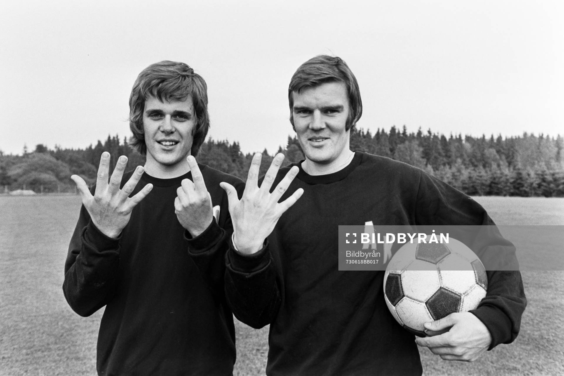 Bengt-Olof Rydell och Arnold Kroon