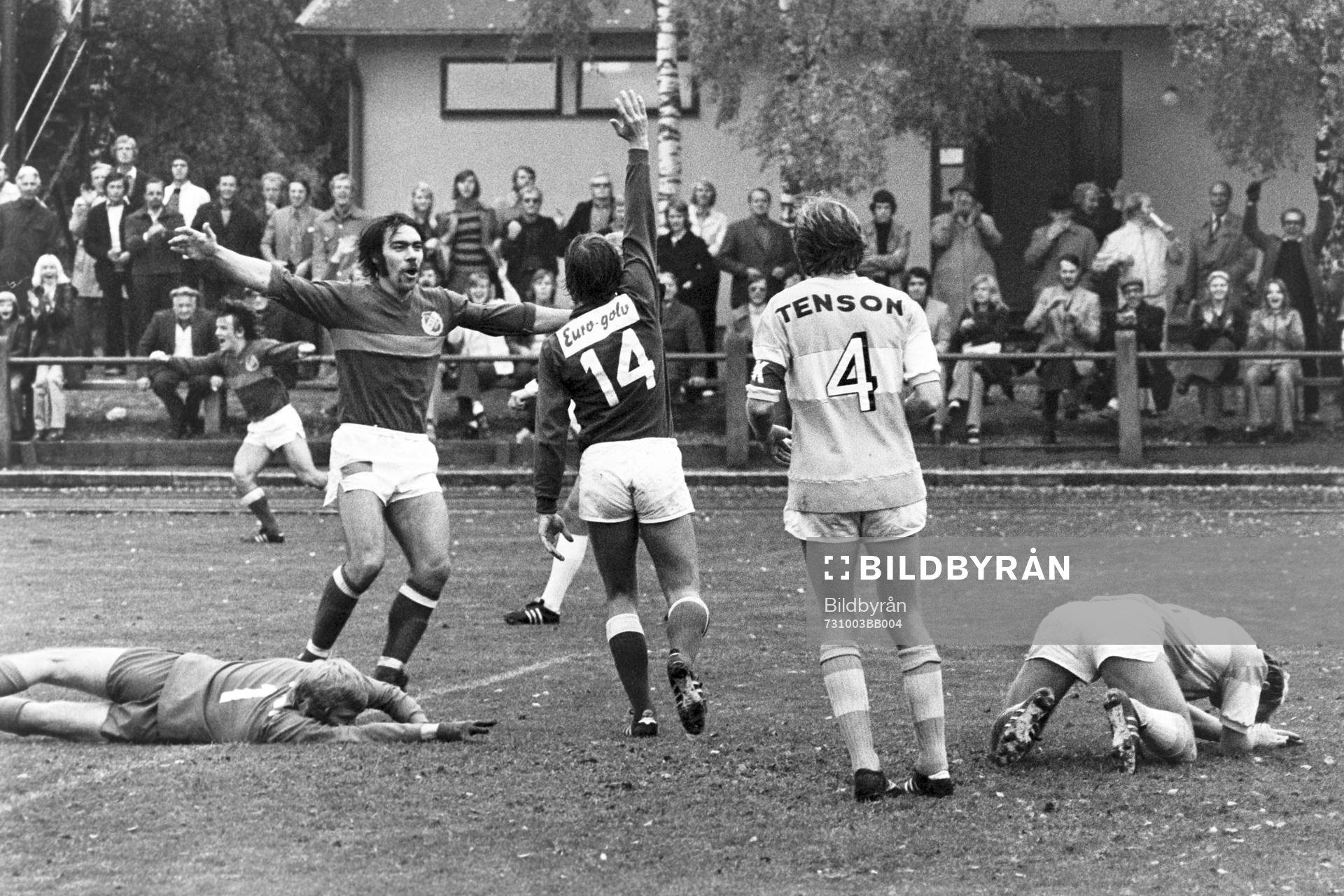 Bertil Andersson och Tommy Svensson, Hässleholm jublar