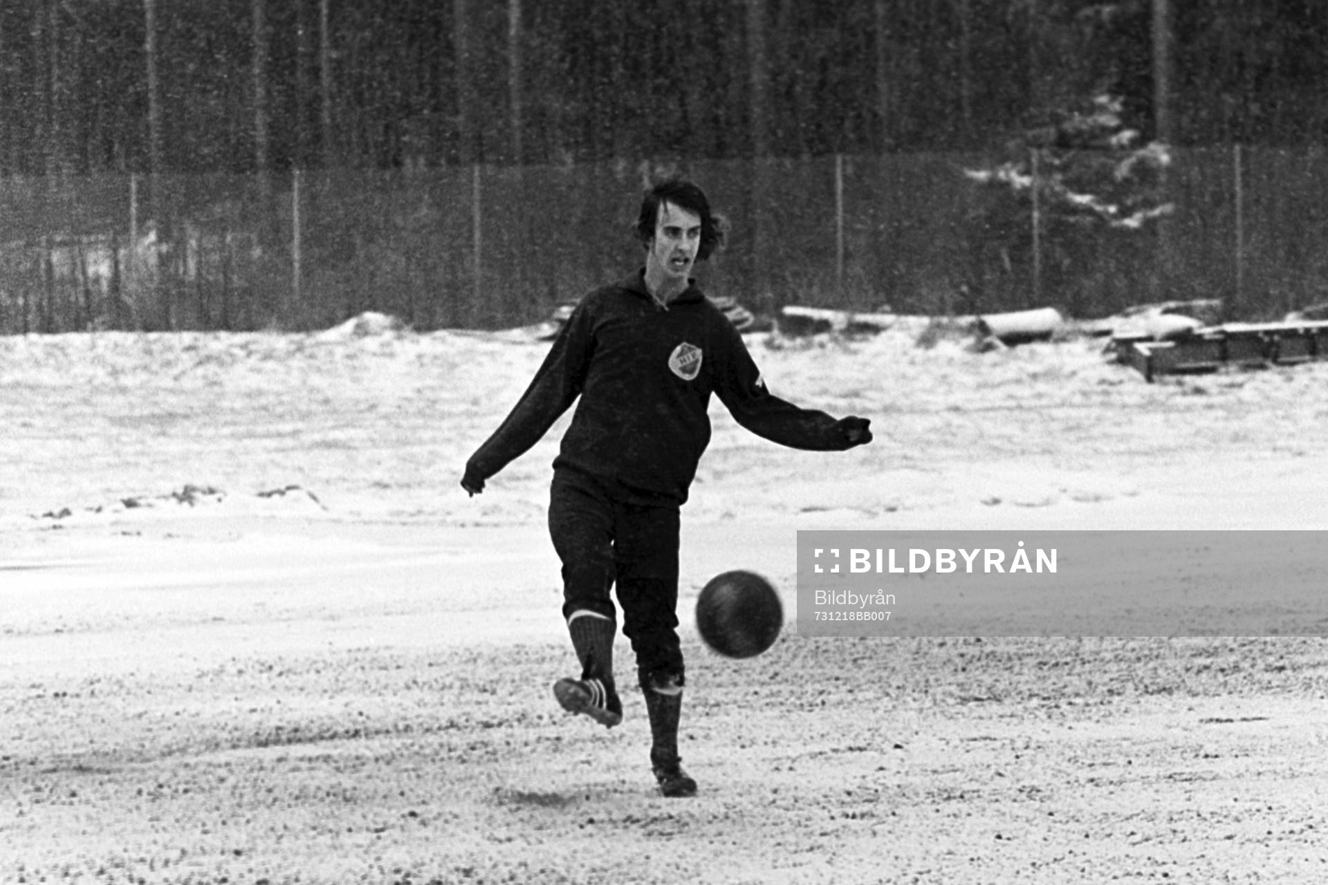 Mats Nordgren, nyförvärv i Hässleholm med bollen
