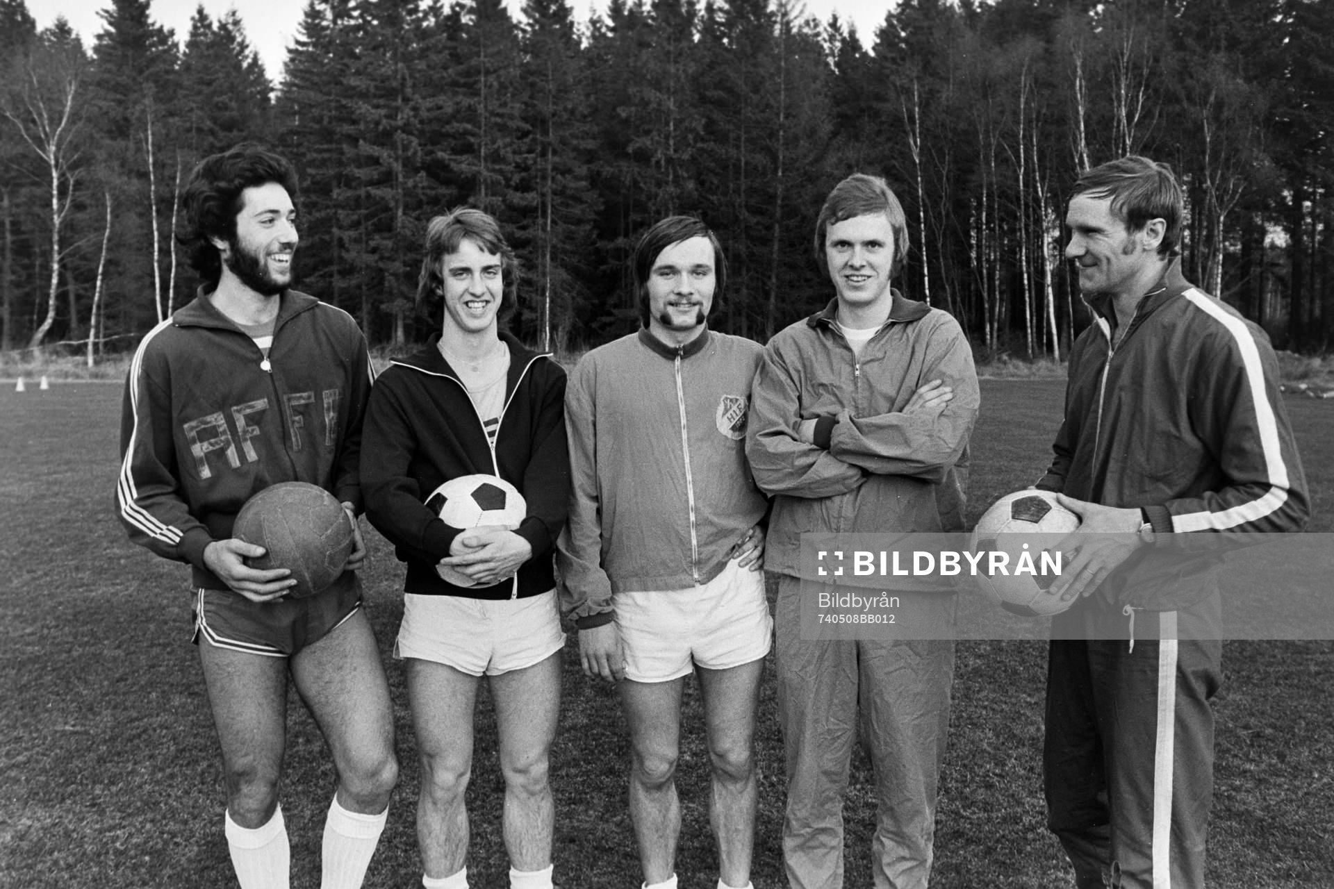 Fr. v Alf Jönsson, Mats Nordgren, Bengt Olsson, Mats Flink