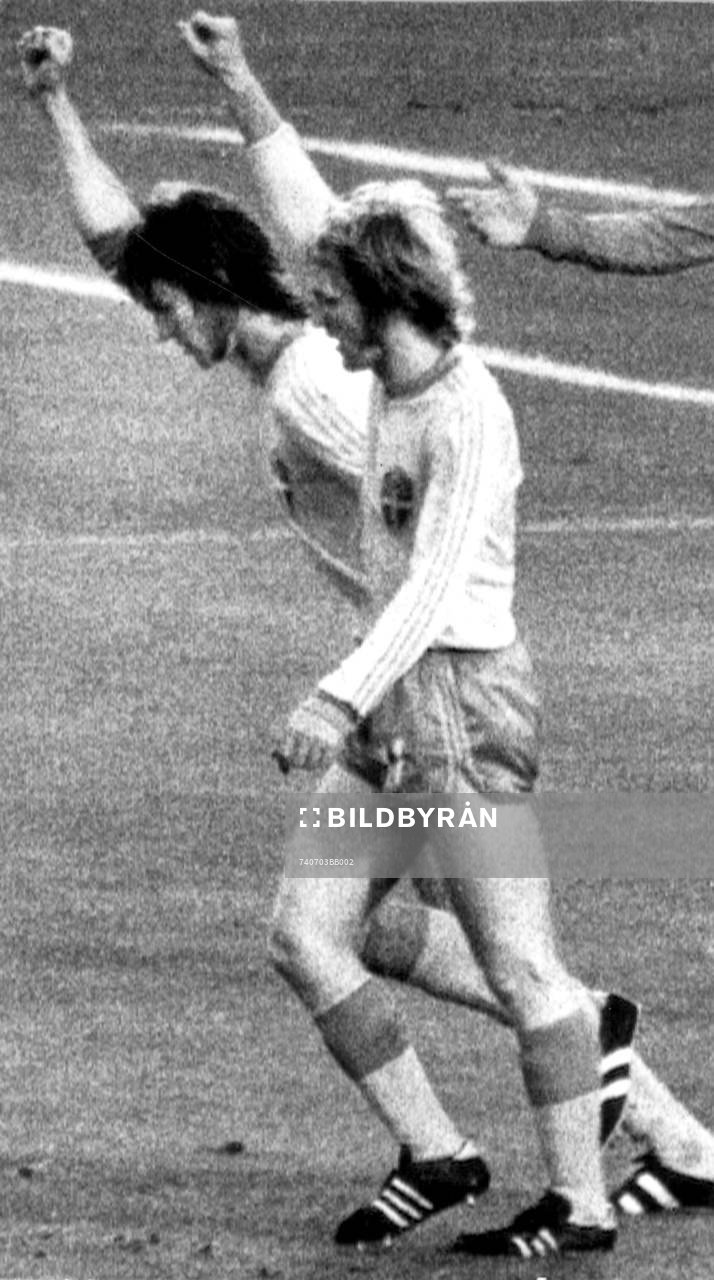 Ralf Edström och Roland Sandberg, Sverige (Jubel)