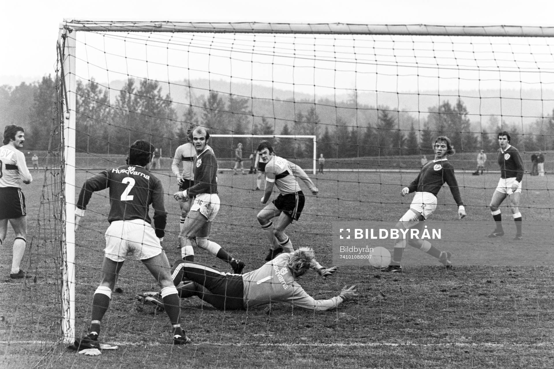 Arnold Kroon, Hässleholm gör 1-0