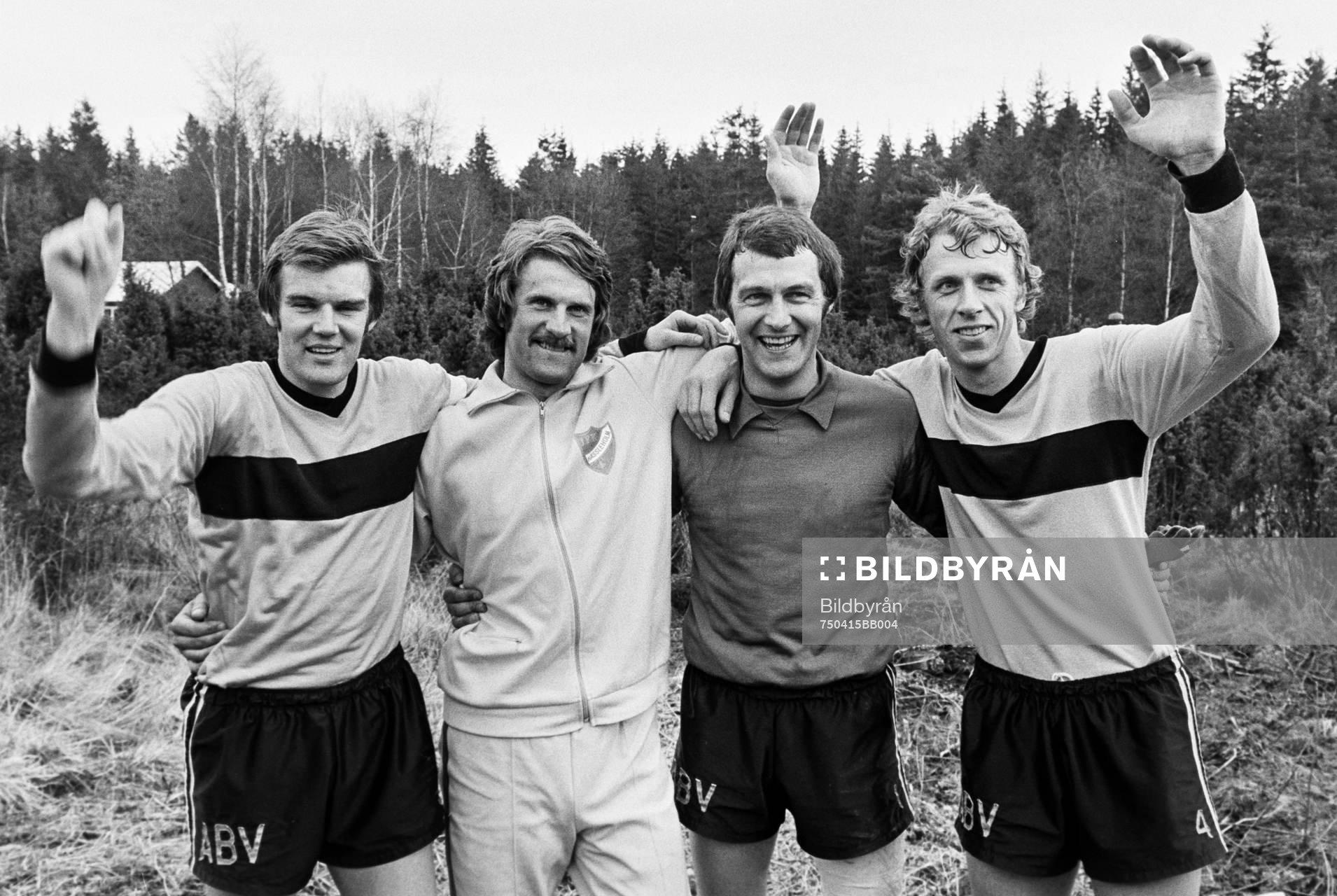 Arnold Kroon, Jerry Rosén, Lars Nordin, målvakt och