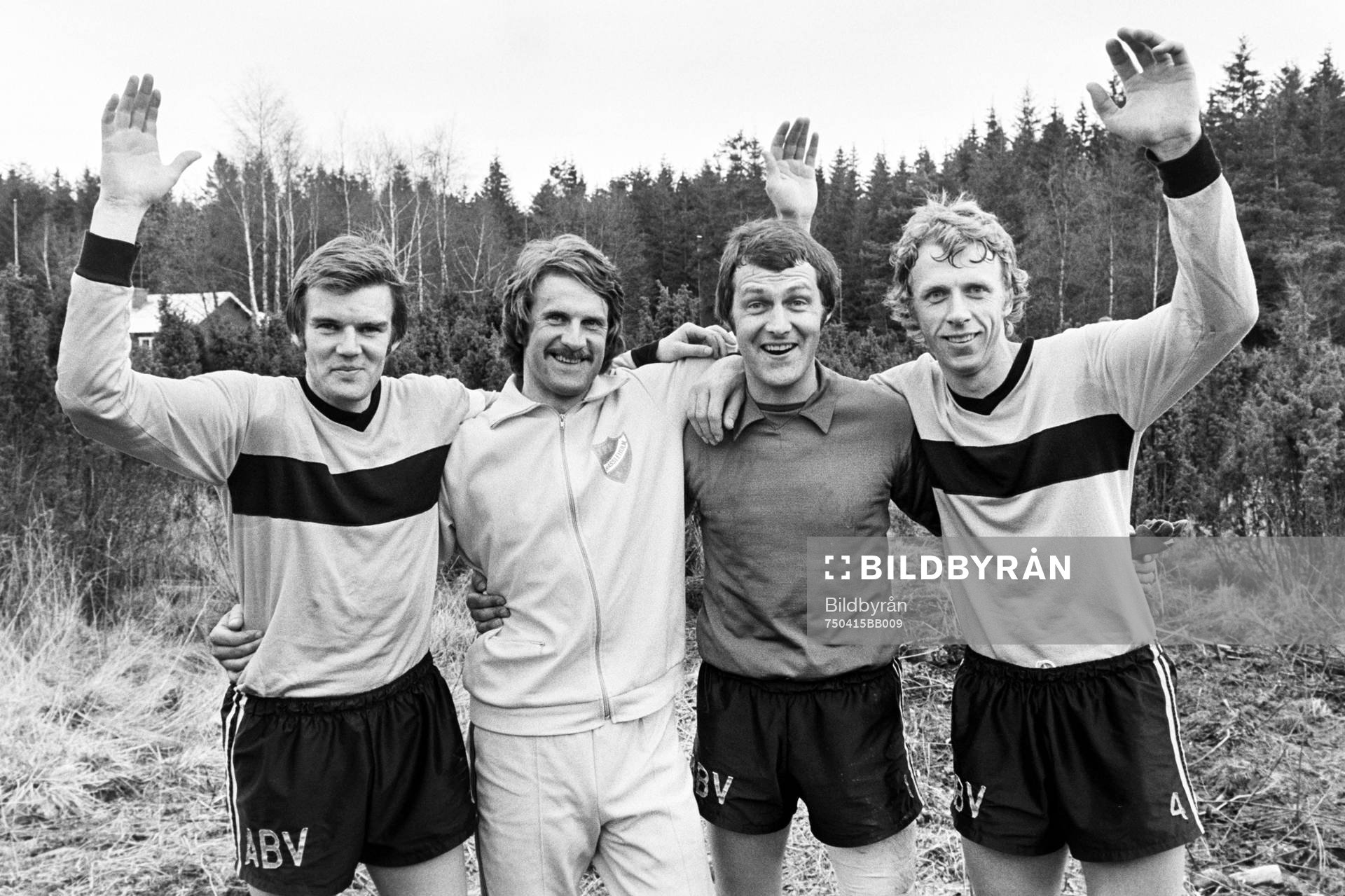 Arnold Kroon, Jerry Rosén, Lars Nordin, målvakt och