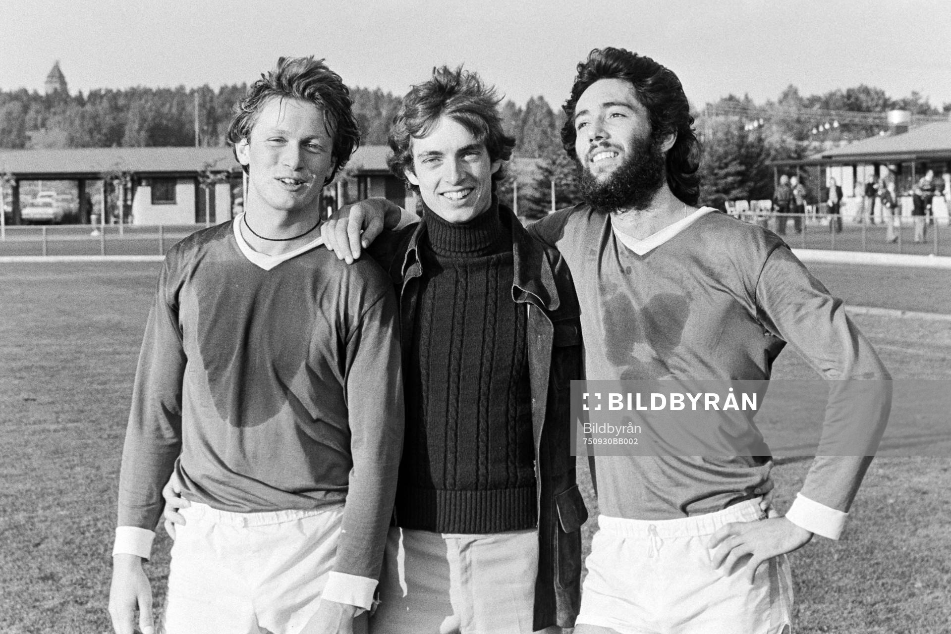 Seriesegrare Div 3. Lennart Larsson, Anders Jönsson och