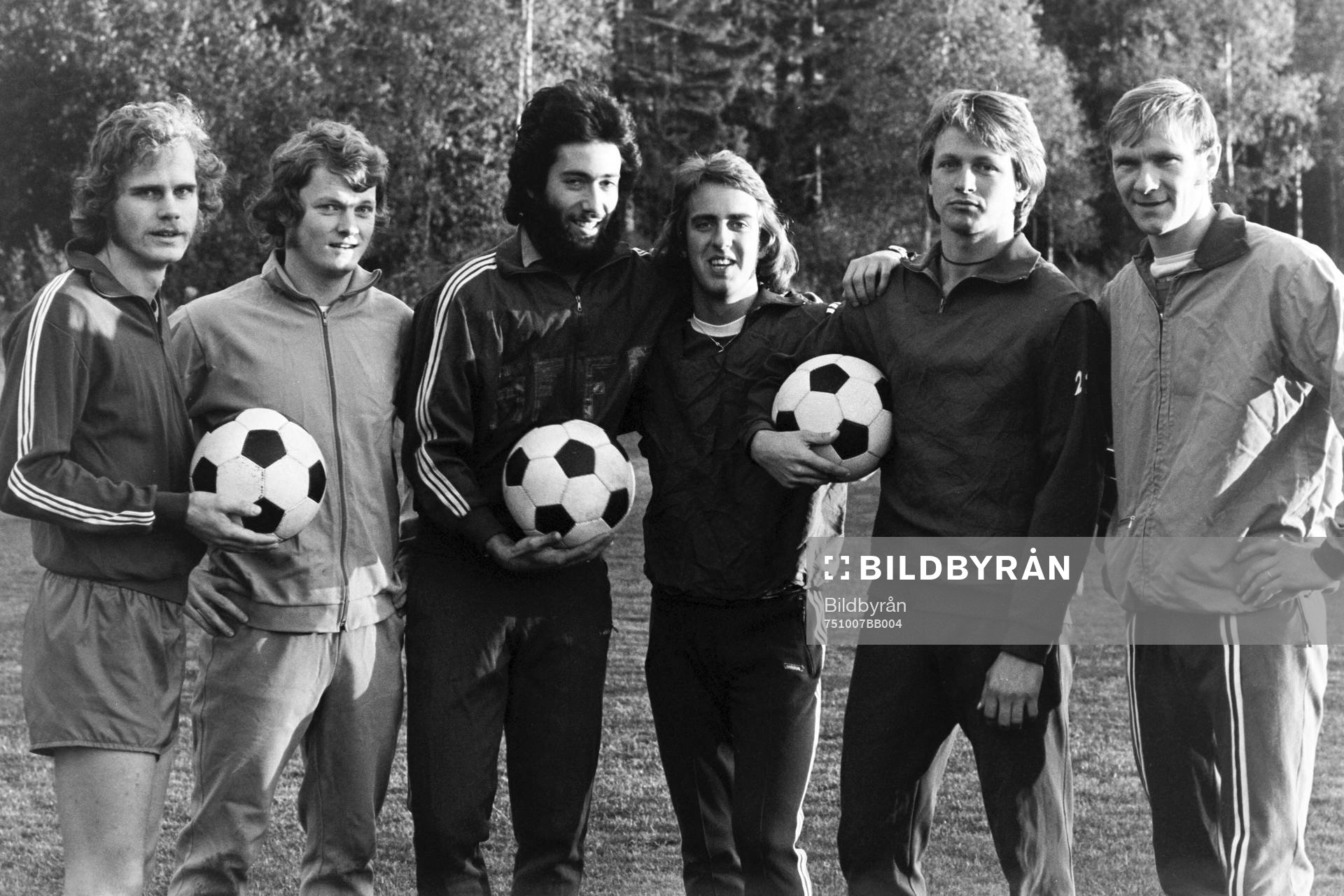 Mats Aronsson, Kjell Lindfors, Alf Jönsson, Mats Nordgren,