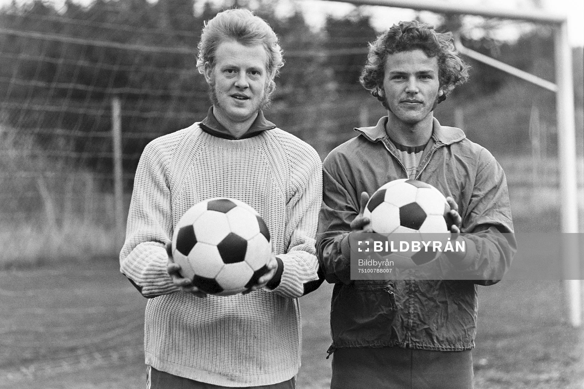 Målvakterna Claes Flink och Bo Jönsson
