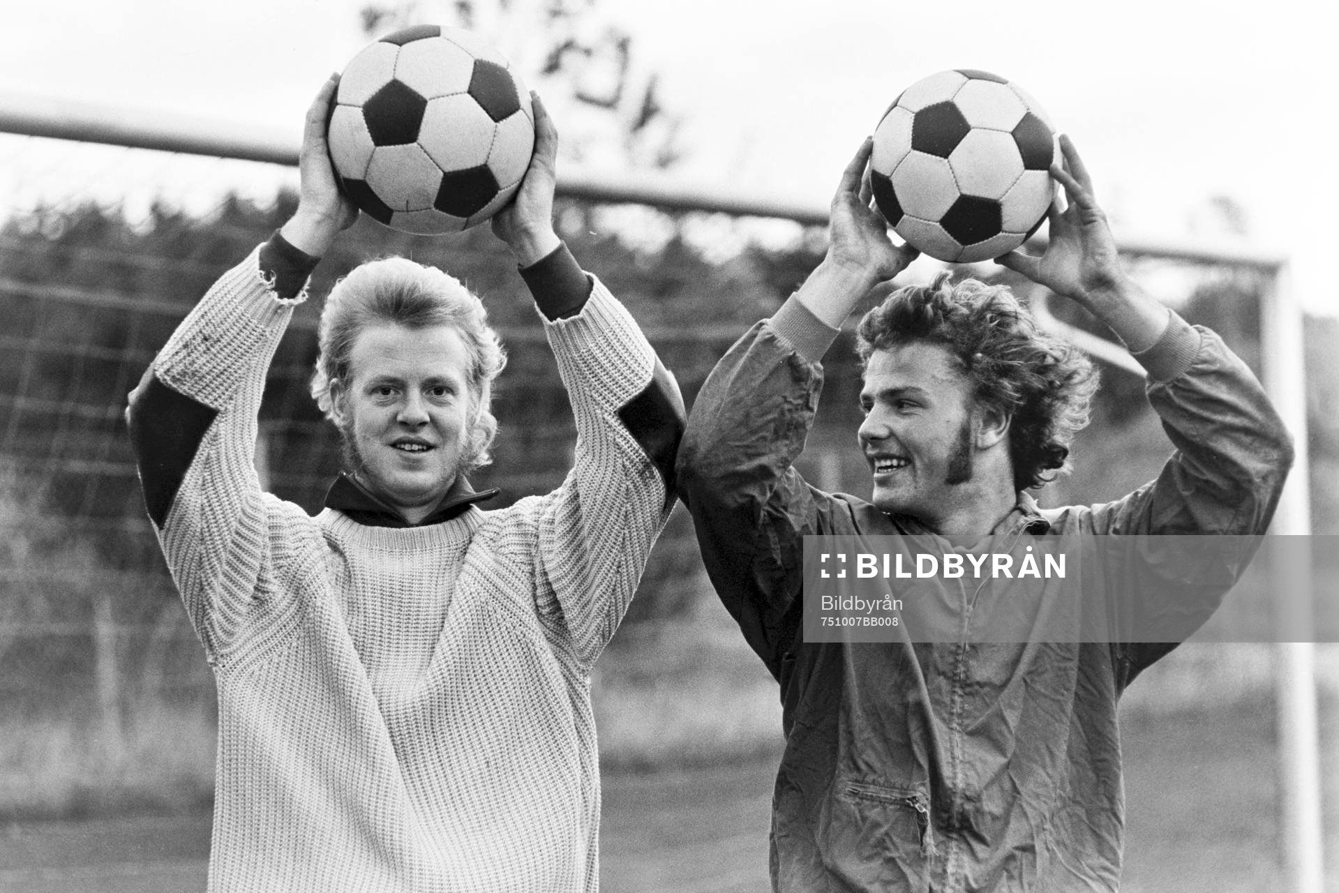 Målvakterna Claes Flink och Bo Jönsson