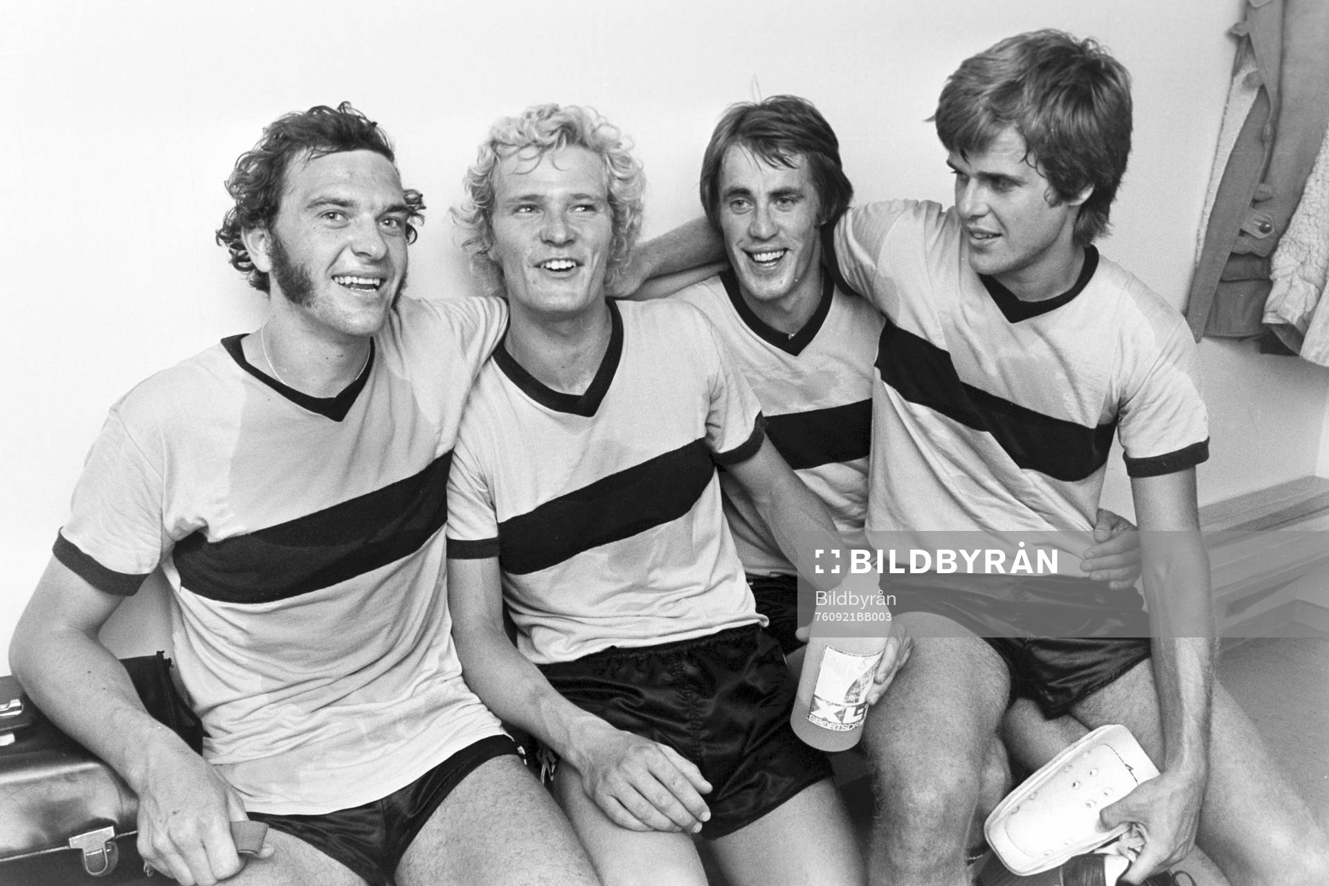 Bertil Arnesson, Dan Granqvist, Claes Melin och Bengt-Olof