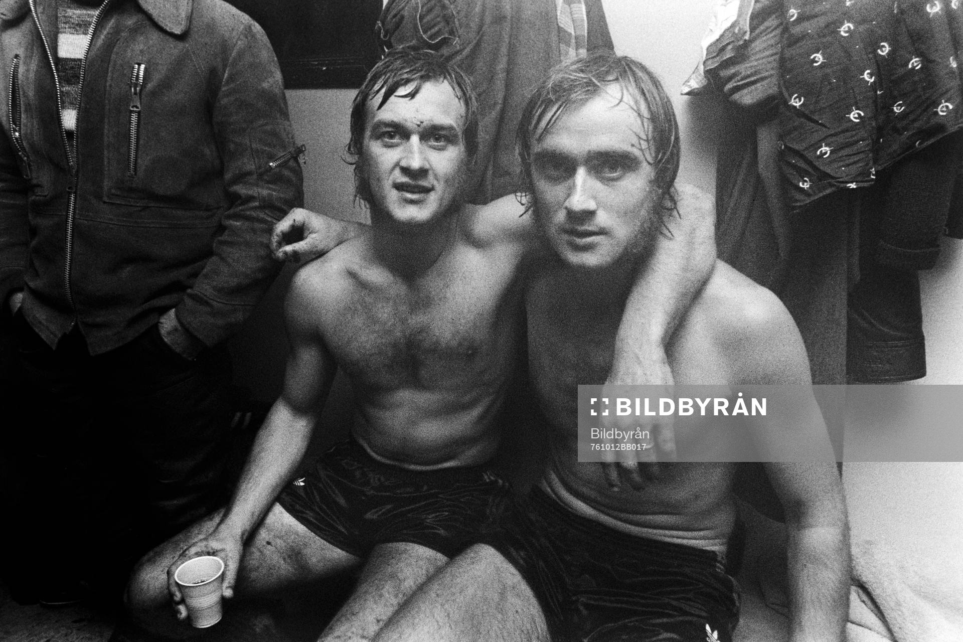 Göran Edvinsson och Lars Edvinsson, Mjällby jublar