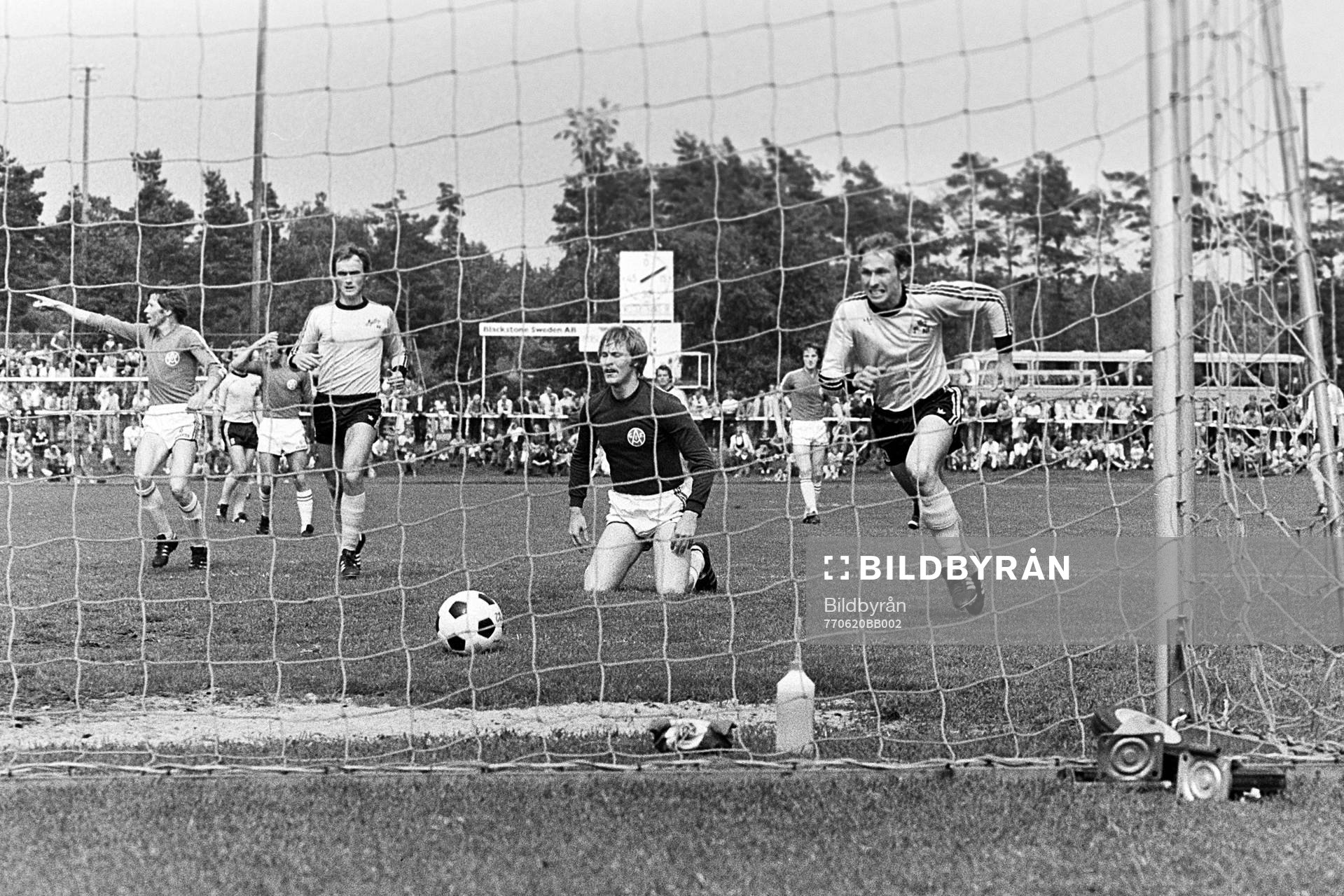 Bo Andersson, Mjällby gör mål på Alvesta