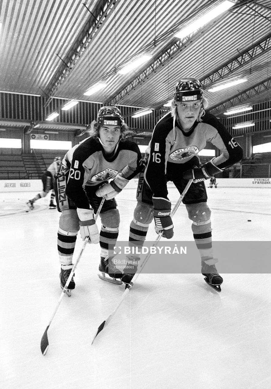 Håkan Loob och Peter Loob