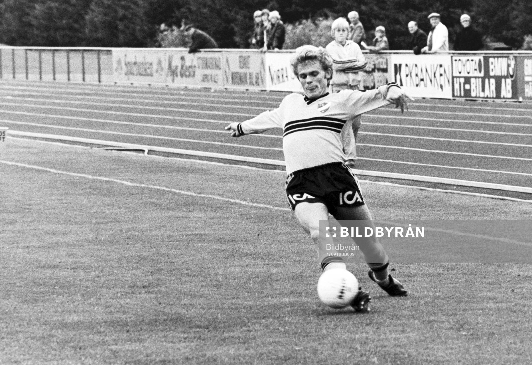 Sven Bertilsson, Hässleholm med bollen