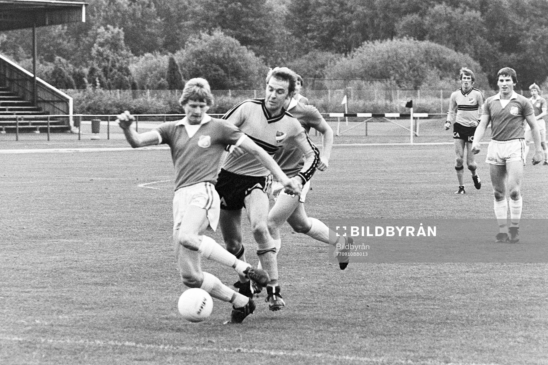 Bertil Arnesson, Hässleholm i ryggen på en norrbyspelare