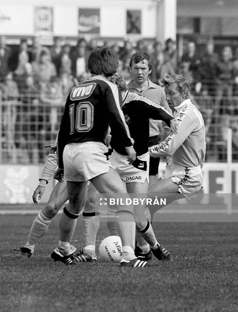 Bo Larsson, Malmö i kamp om bollen