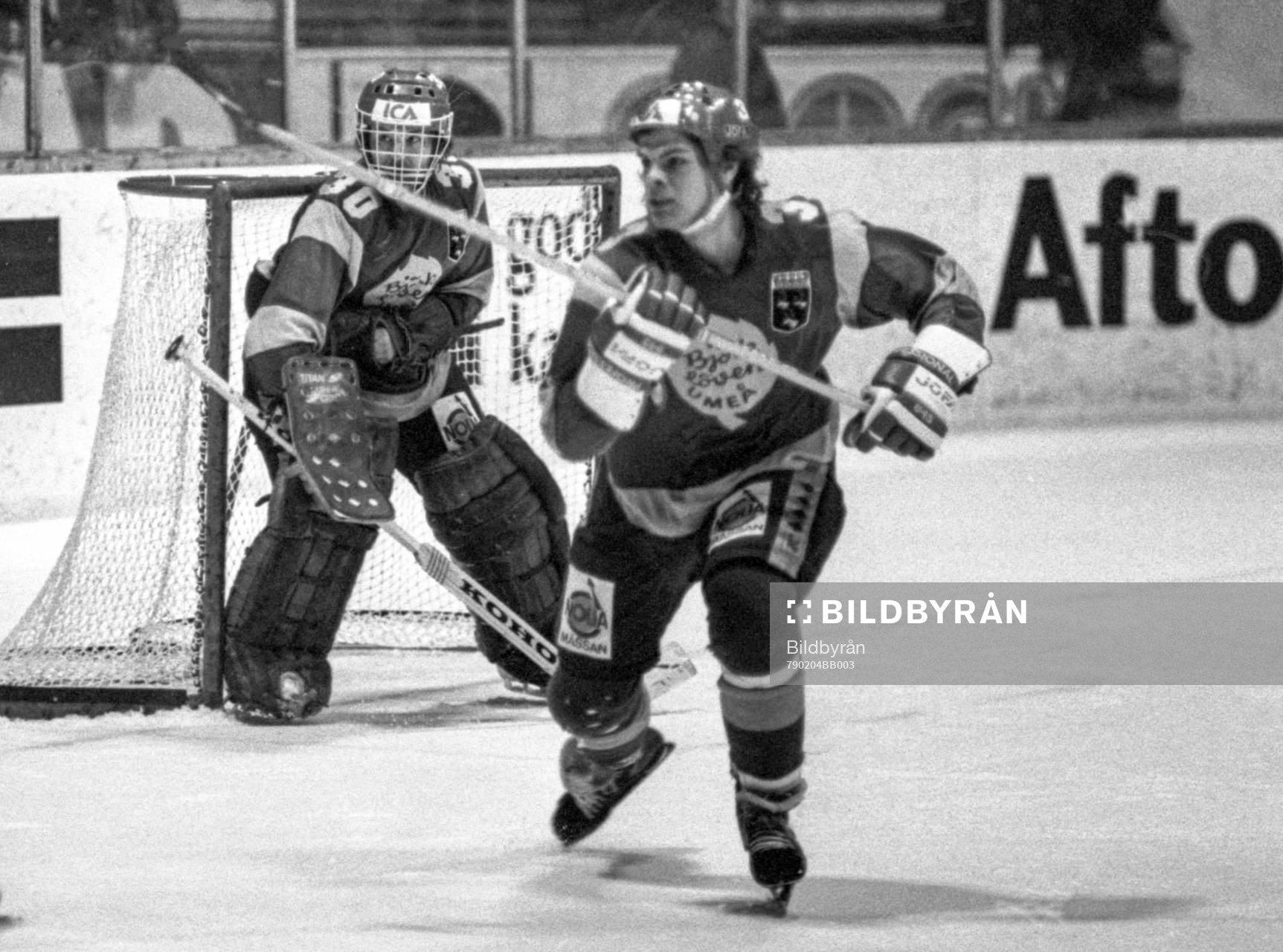 Mats Abrahamsson, målvakt i Björklöven