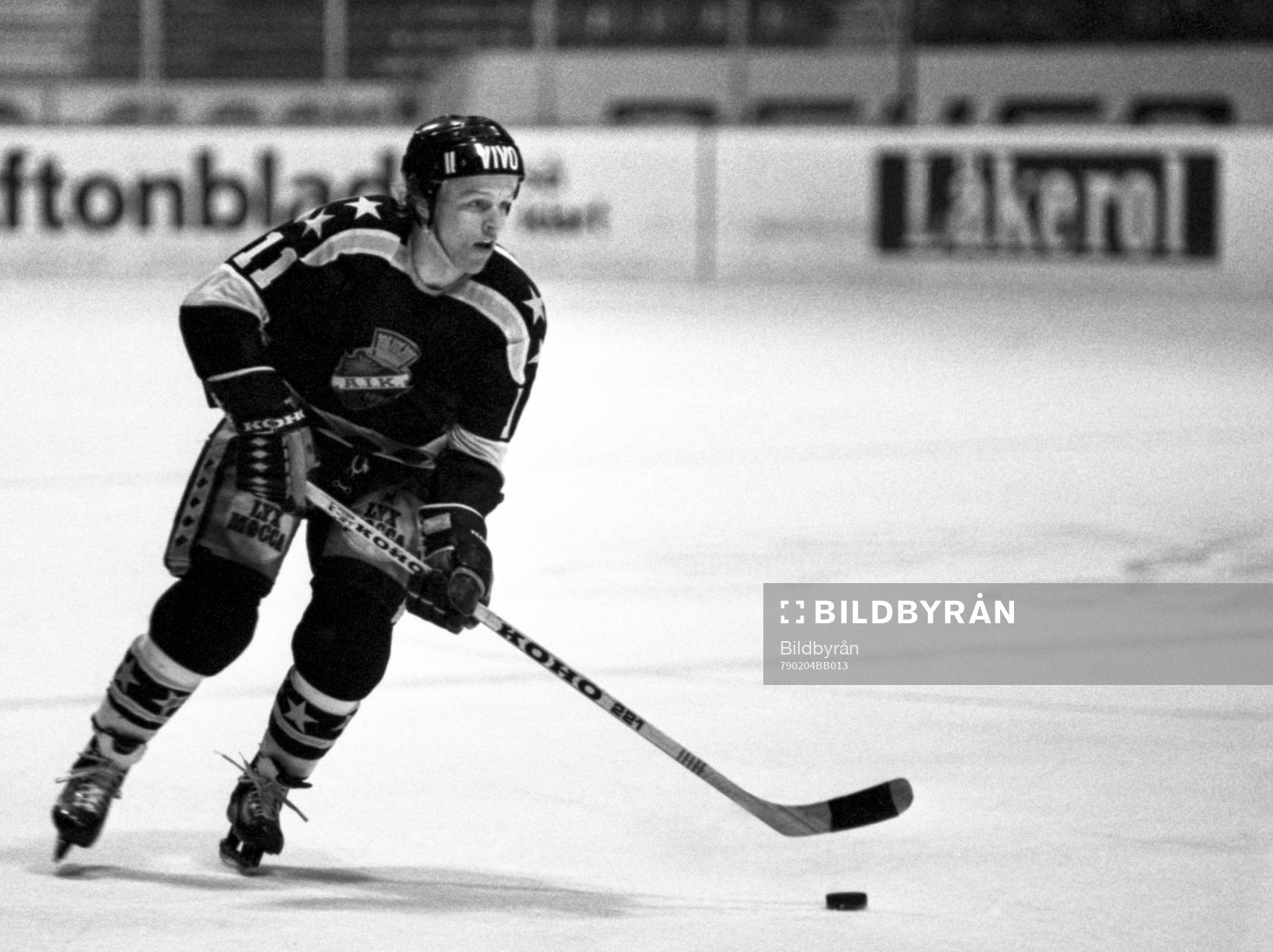 Peter Gradin, AIK med pucken