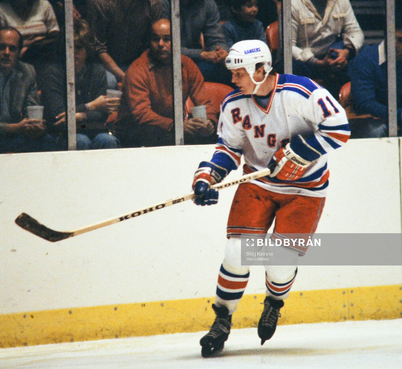 Ulf Nilsson of New York Rangers
