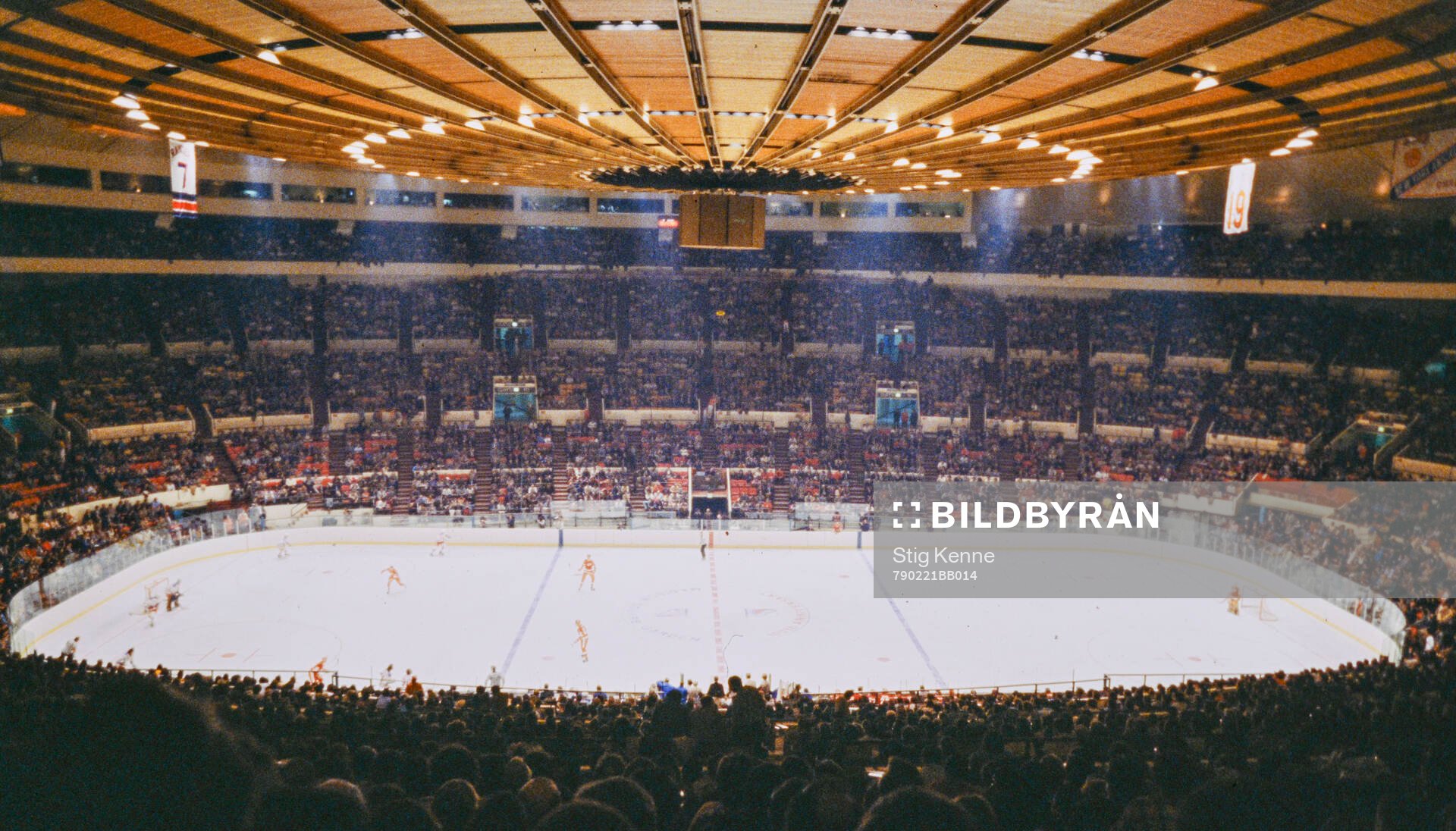 Interior of Madison Square Garden