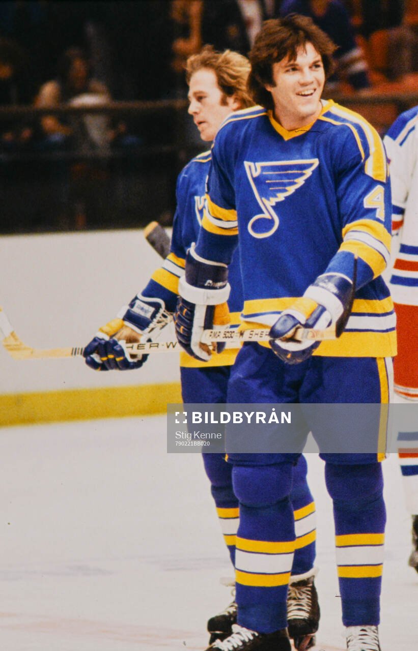 Bruce Affleck and Rod Seiling of St Louis Blues