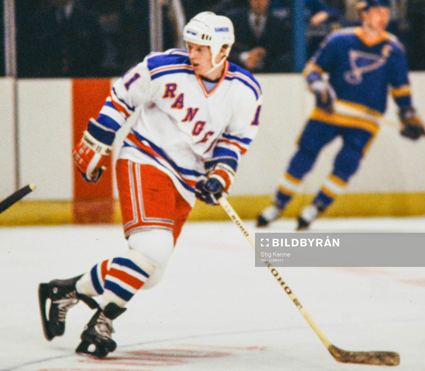 Ulf Nilsson of New York Rangers