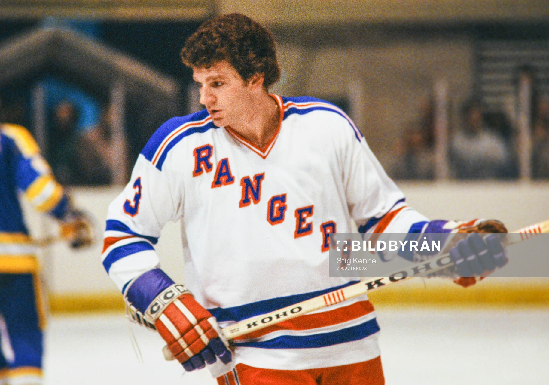 Barry Beck of New York Rangers