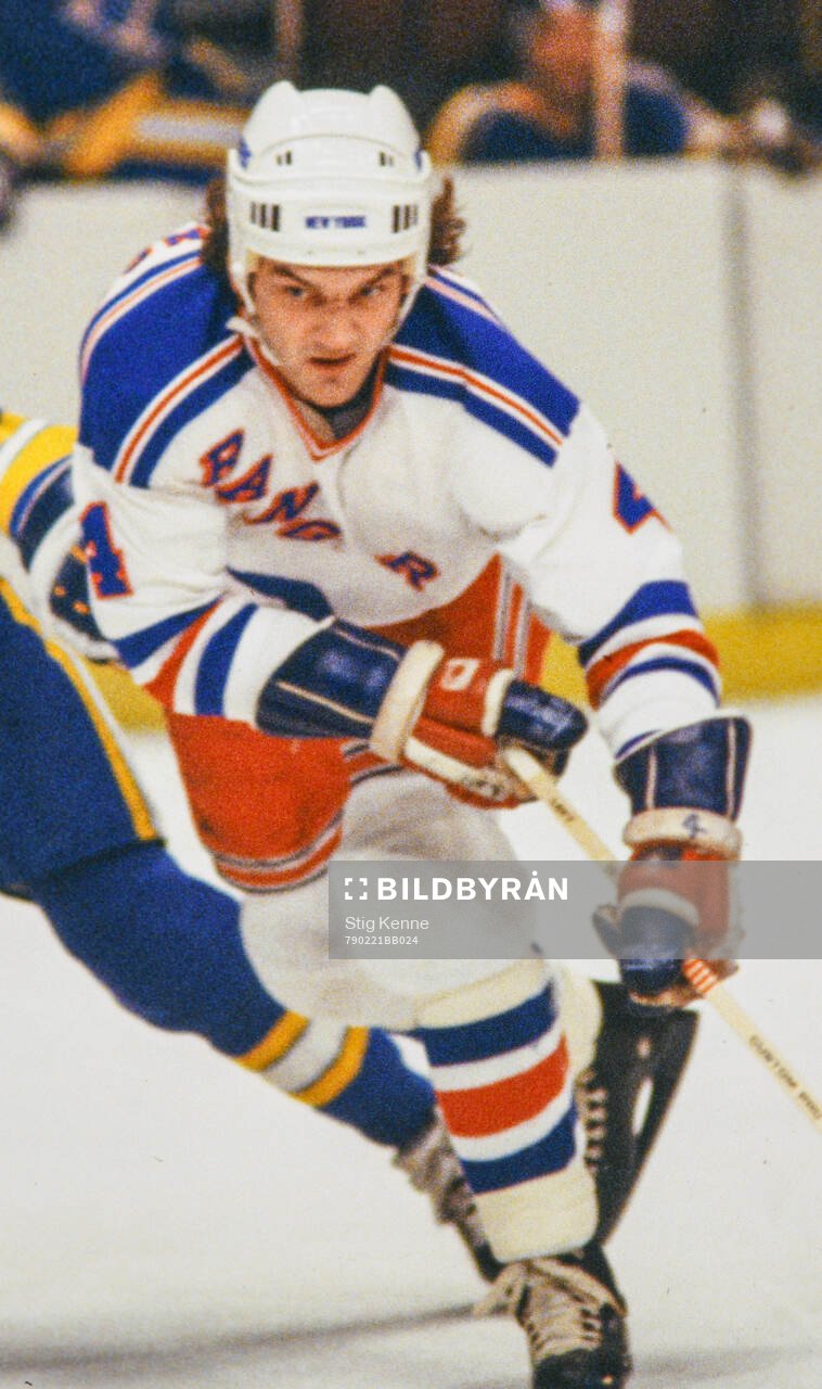 Ron Greschner of New York Rangers