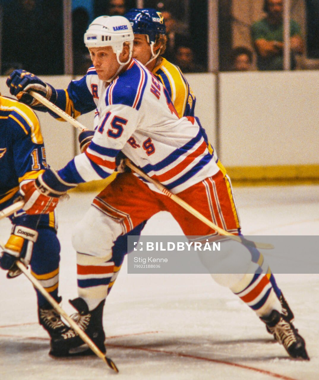 Anders Hedberg of New York Rangers