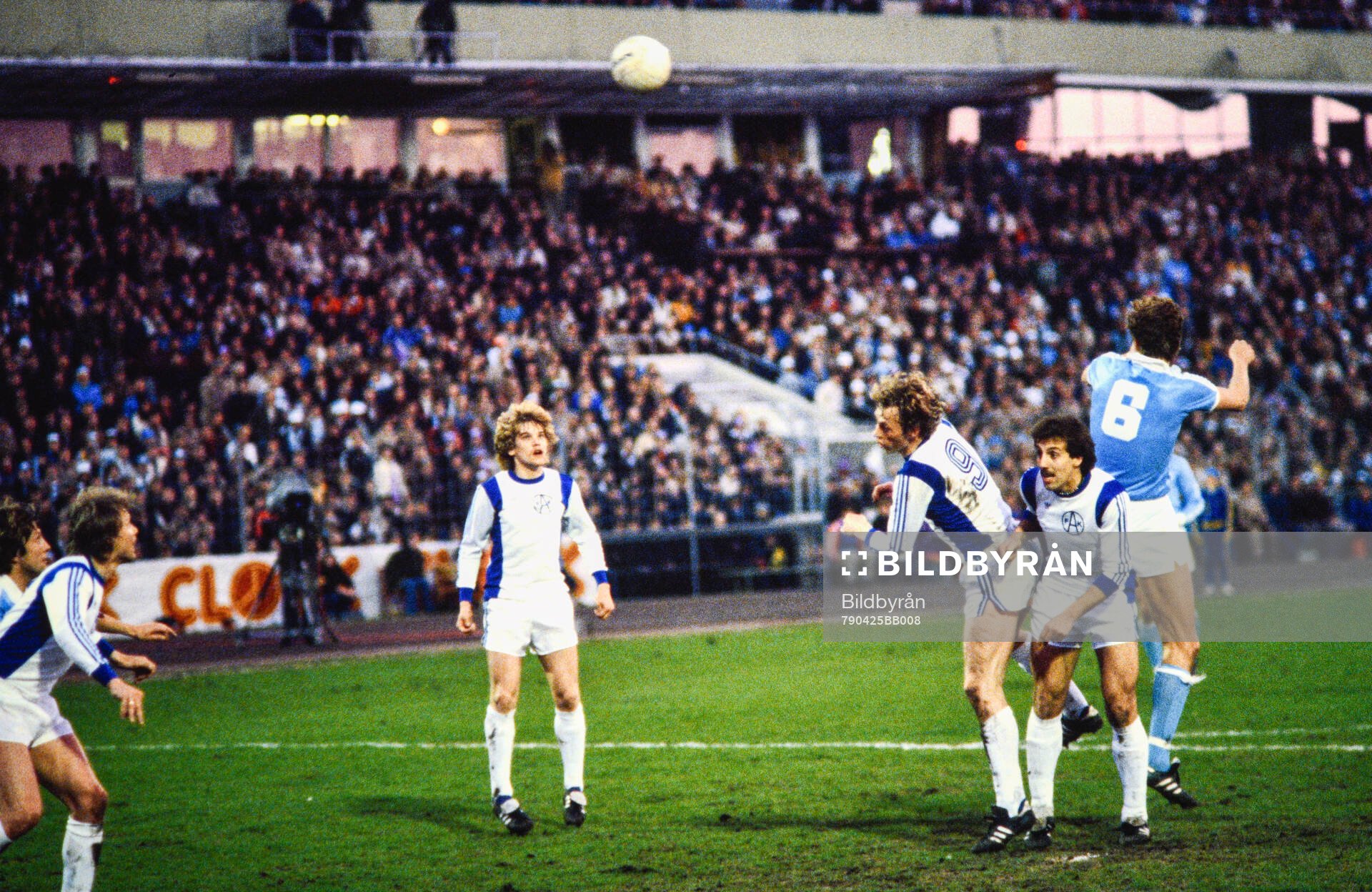 Fotboll, Europacupen, semifinal, Malmö FF - Austria Wien,