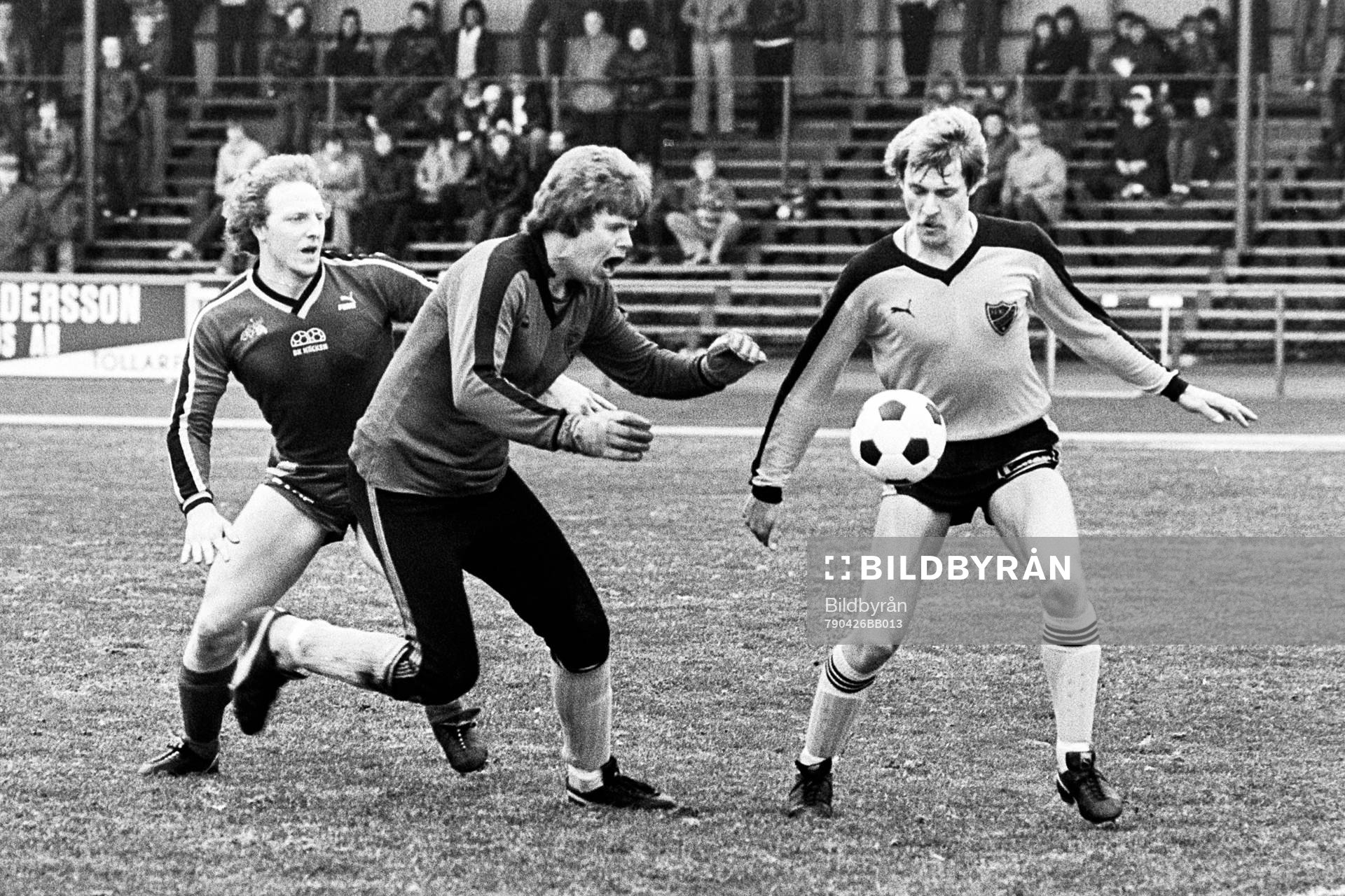 Anders Ottosson, målvakt och Bengt Ivarsson, Hässleholm