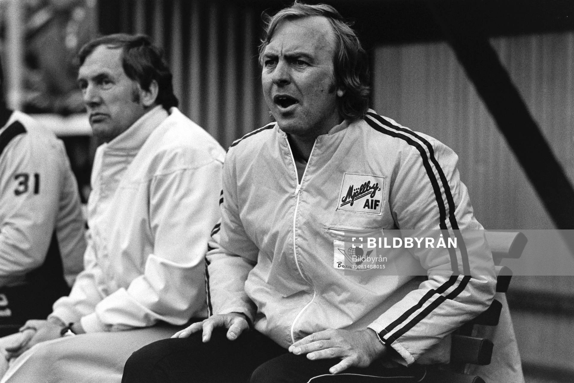 Bo Nillson, tränare i Mjällby