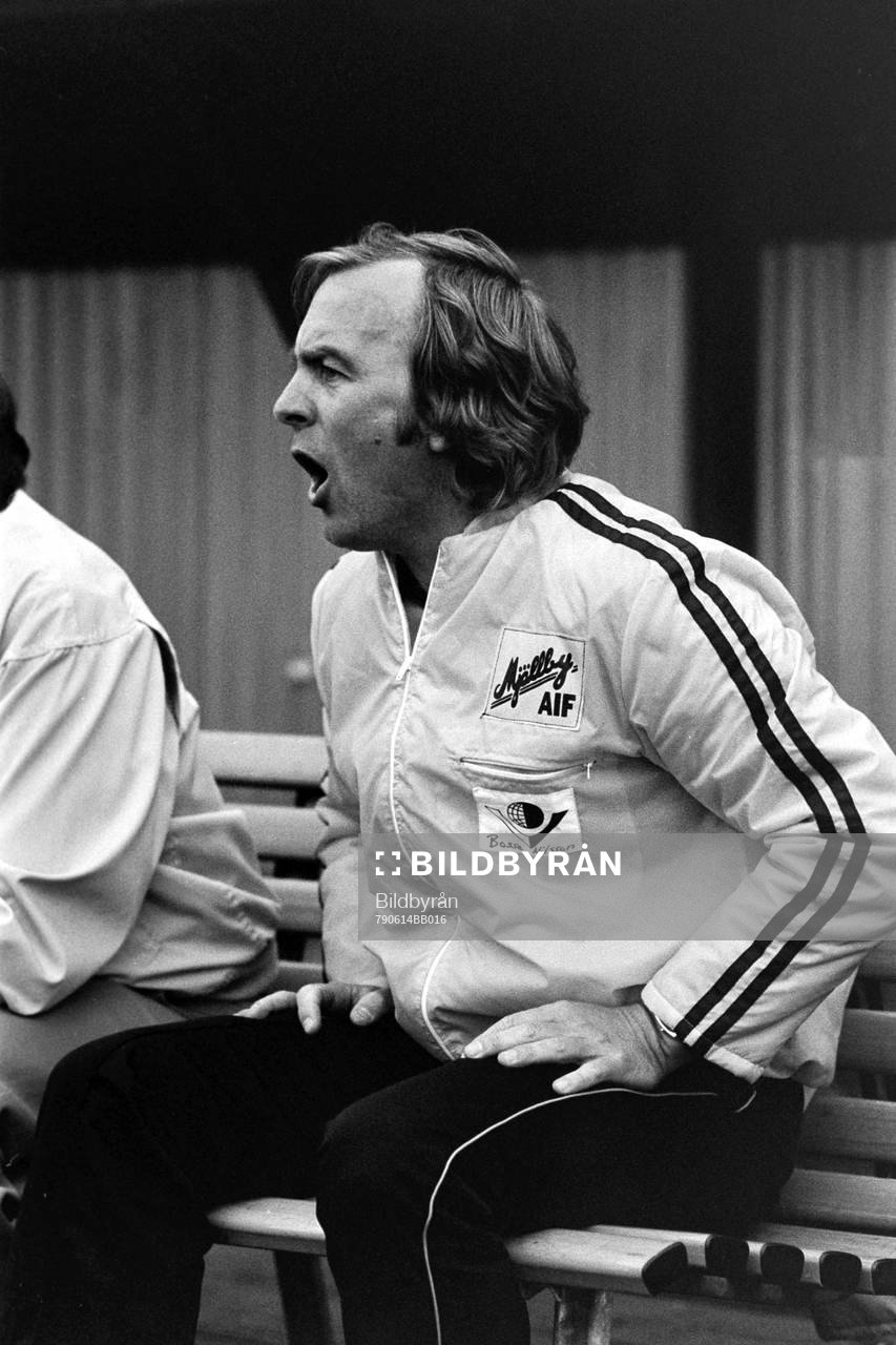 Bo Nillson, tränare i Mjällby