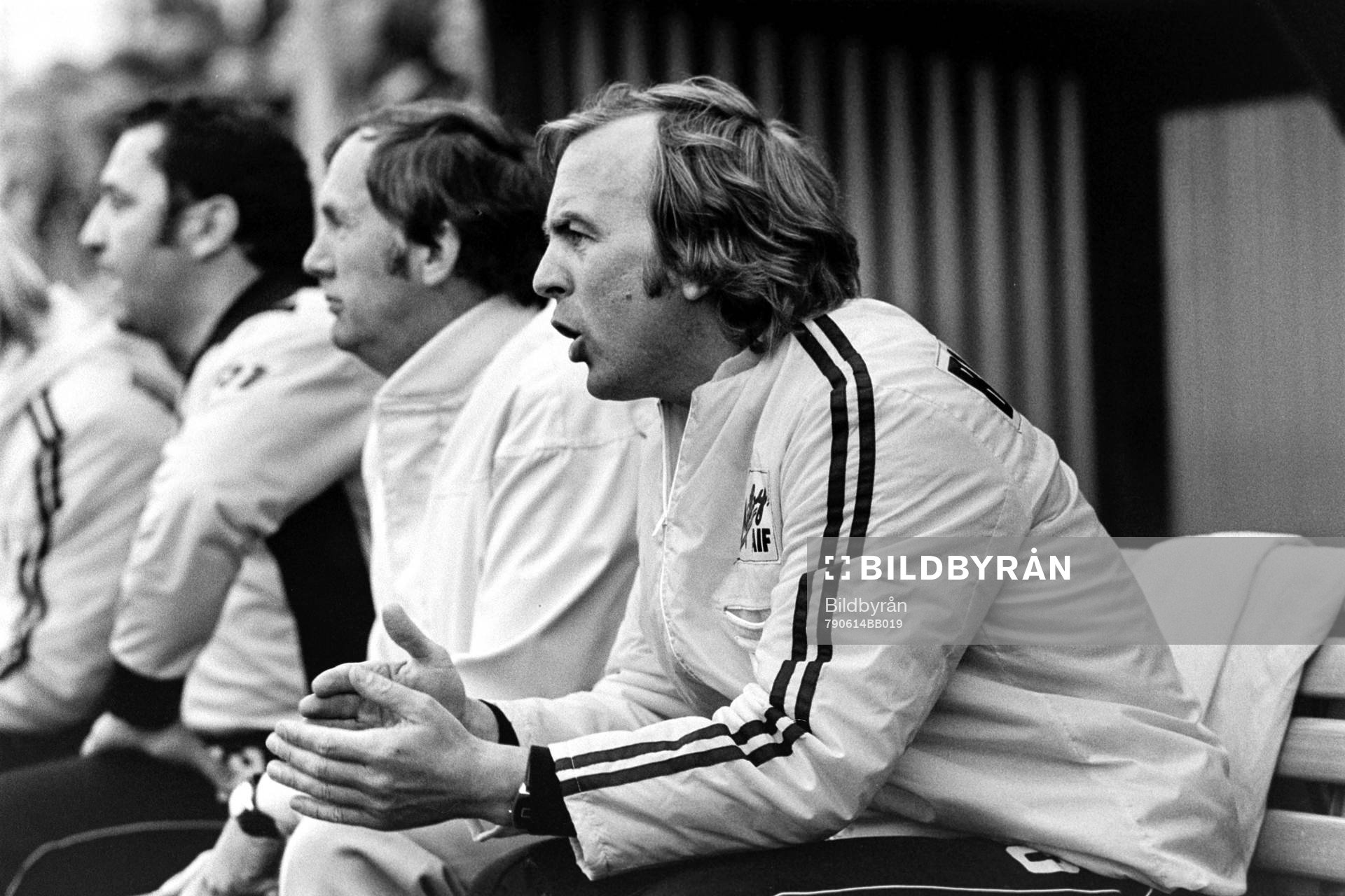 Bo Nillson, tränare i Mjällby