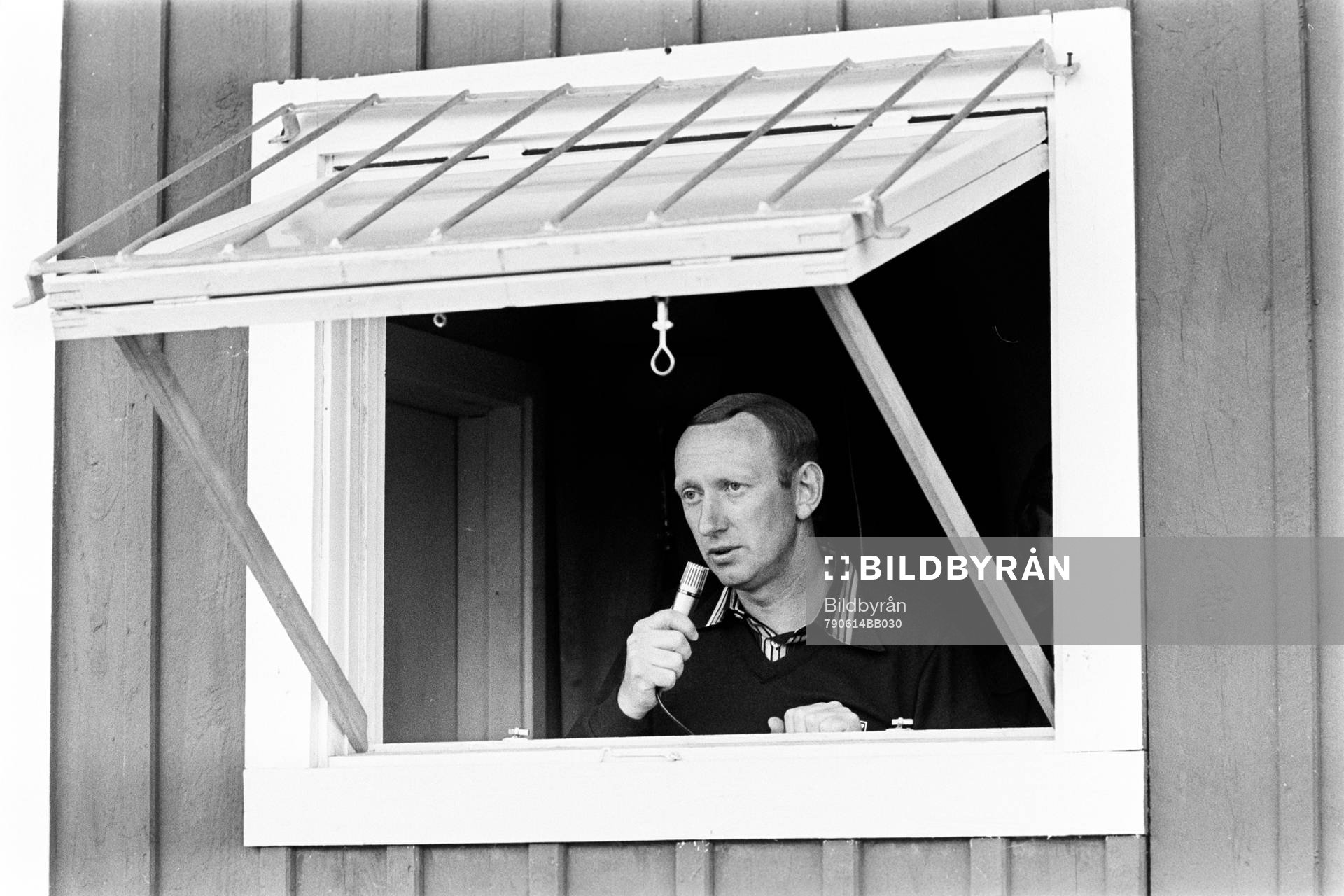 Mjällbys speaker på Strandvallen