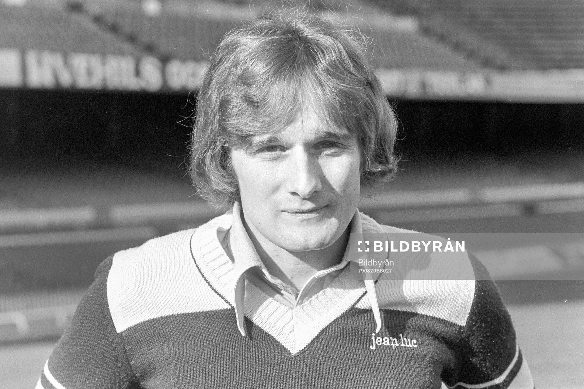 Allan Simonsen at Camp Nou stadium
