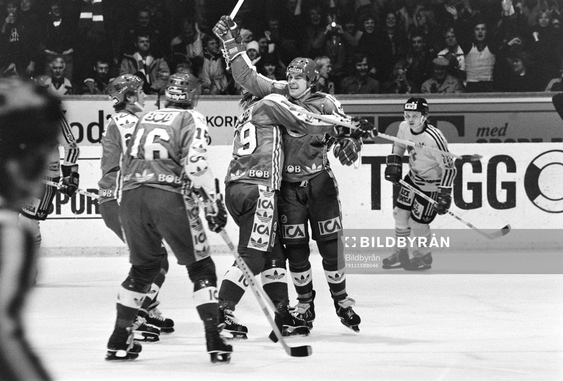 Bo Andersson, Västra Frölunda jublar